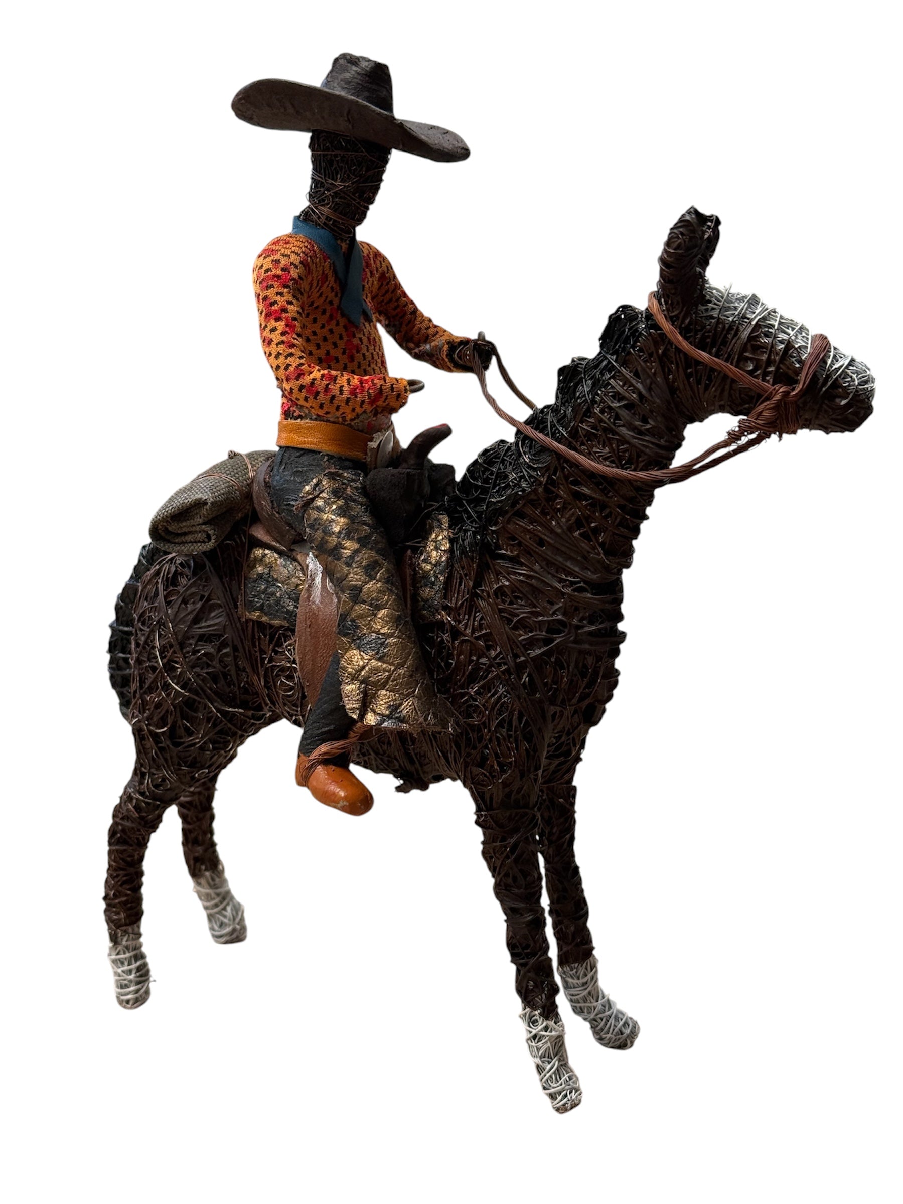 Wire Stockman on Horseback – Johnny Young