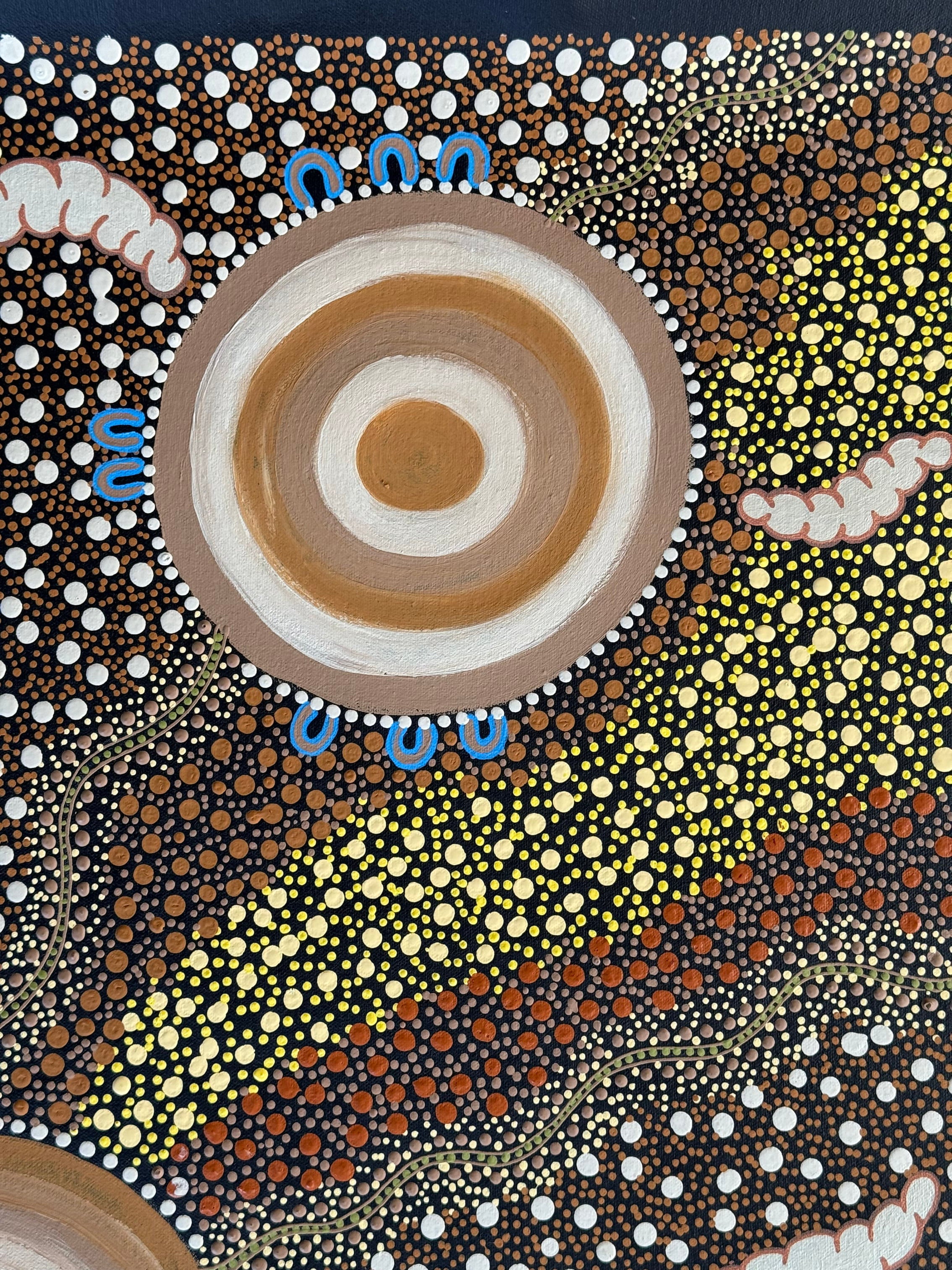 Deidre Burgoyne Rosier - Women Gathering Witchetty Grubs to Eat  .04-7