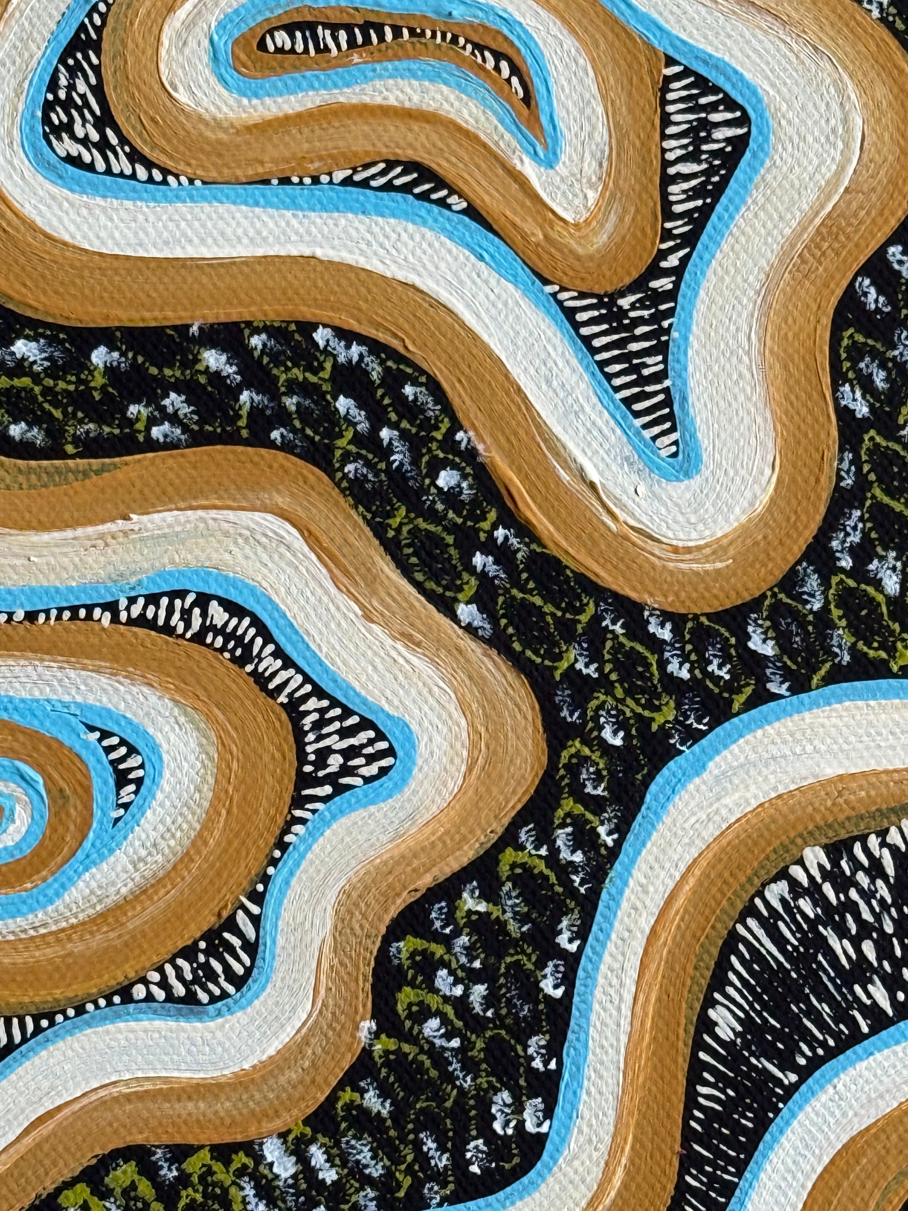 Deidre Burgoyne Rosier - Country, Lands and Waters *pre-stretched* .18-4