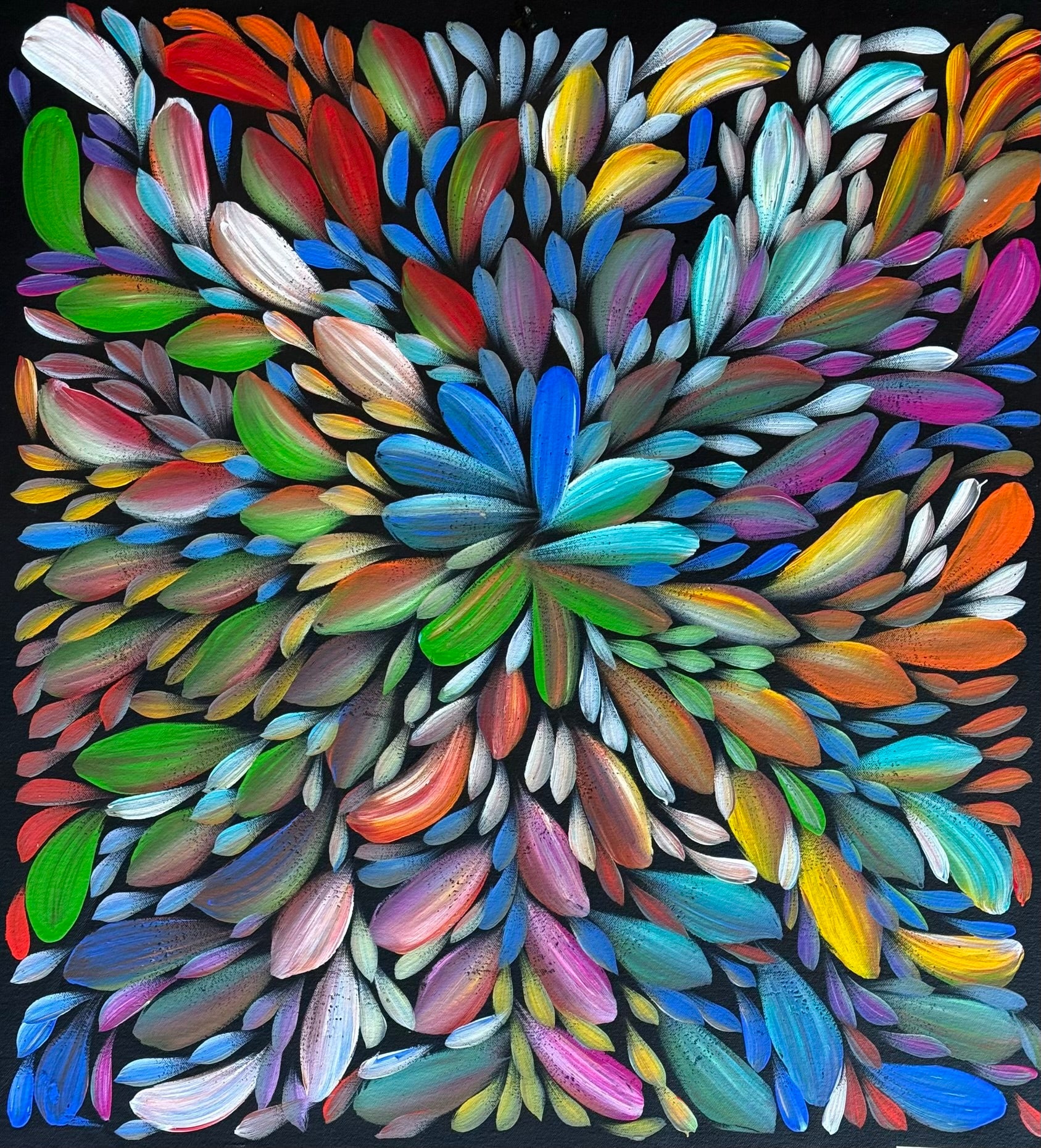 Louise Numina Napananka - Bush Medicine Leaves .49-15