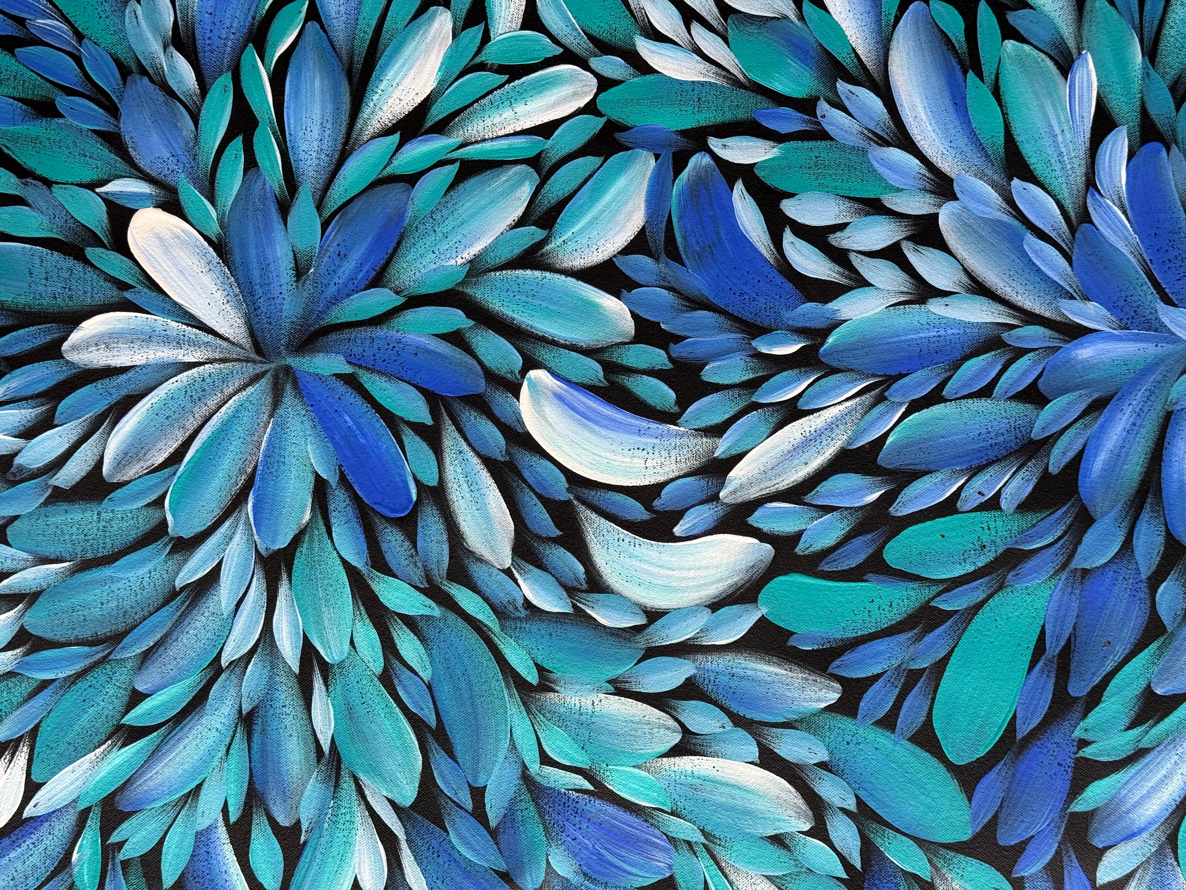 Louise Numina Napananka - Bush Medicine Leaves .09-9