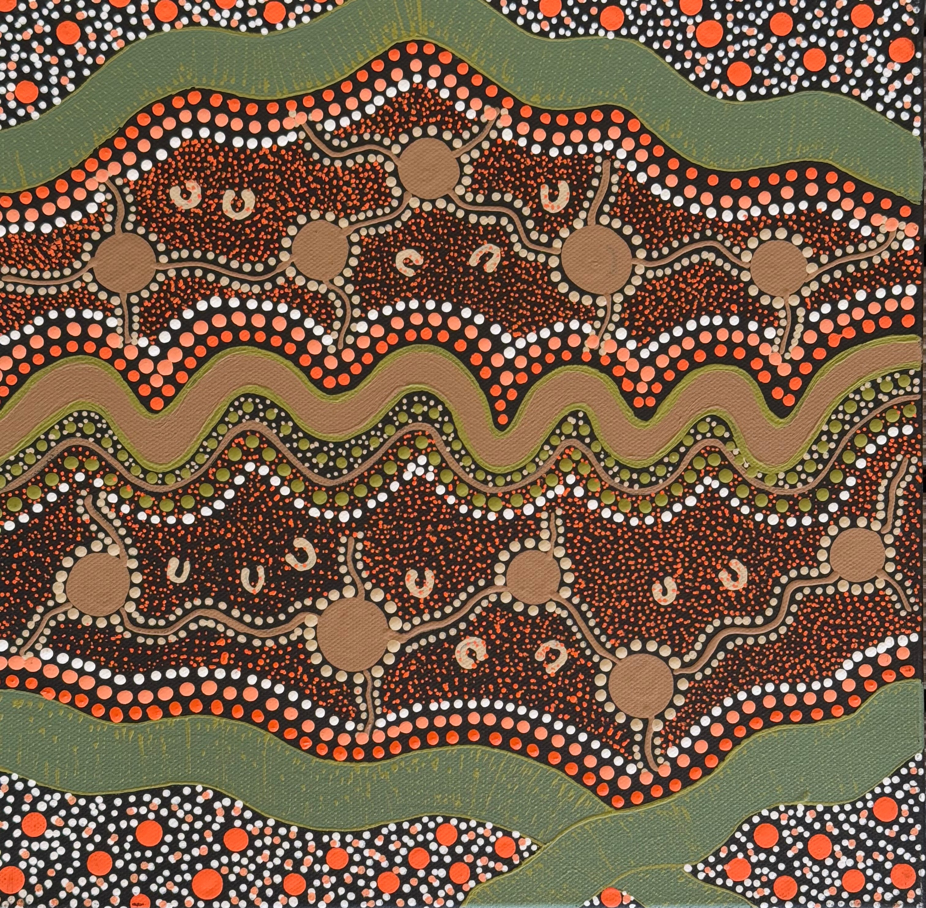 Deidre Burgoyne Rosier - Travelling Through the Lands from the Hills and Flowers .11-6 *pre-stretched*