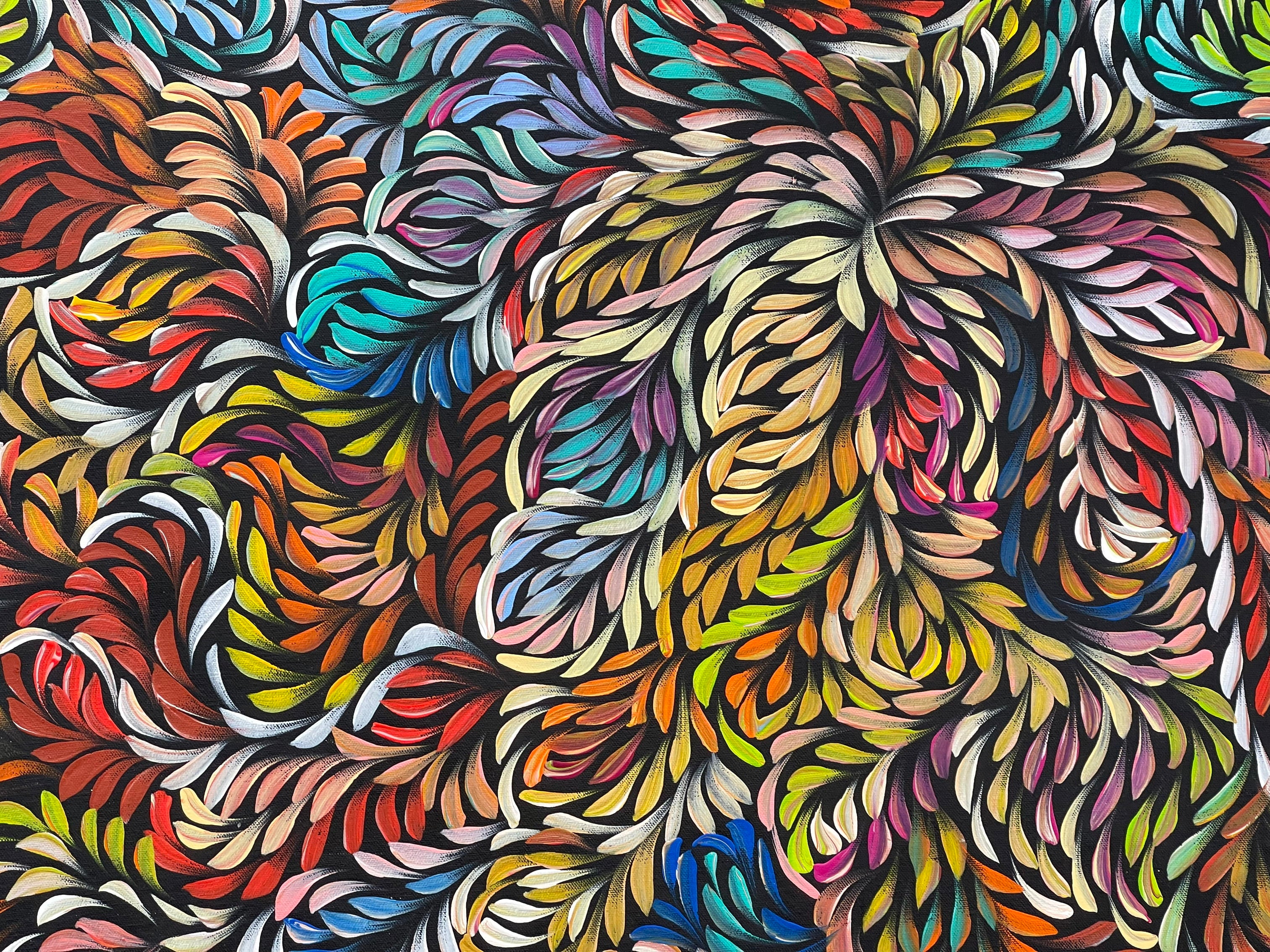 Caroline Numina - Bush Medicine Leaves - 152x90cm .60-12