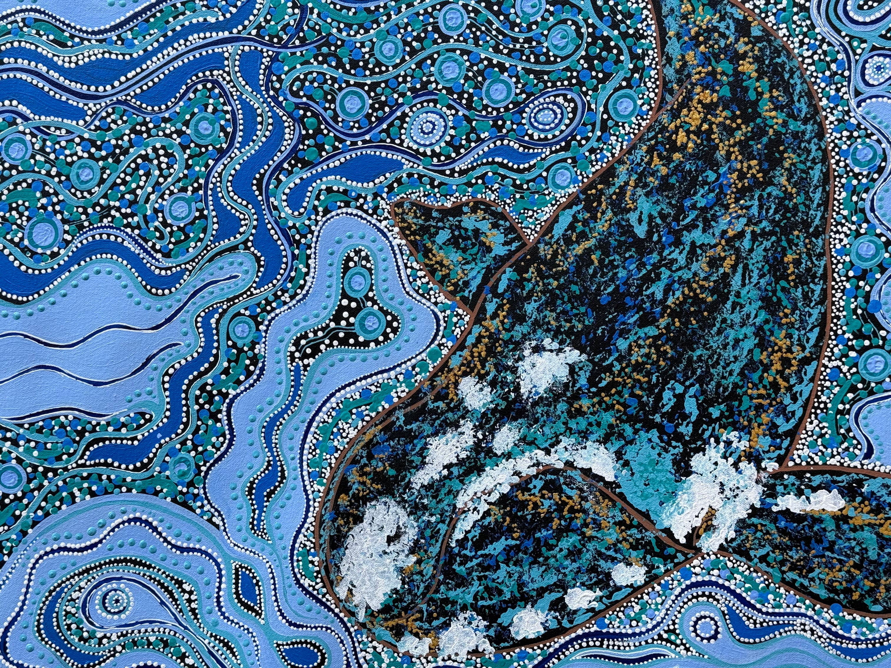 Deidre Burgoyne Rosier - Whale Dreaming in the Great Australian Bight .34-11