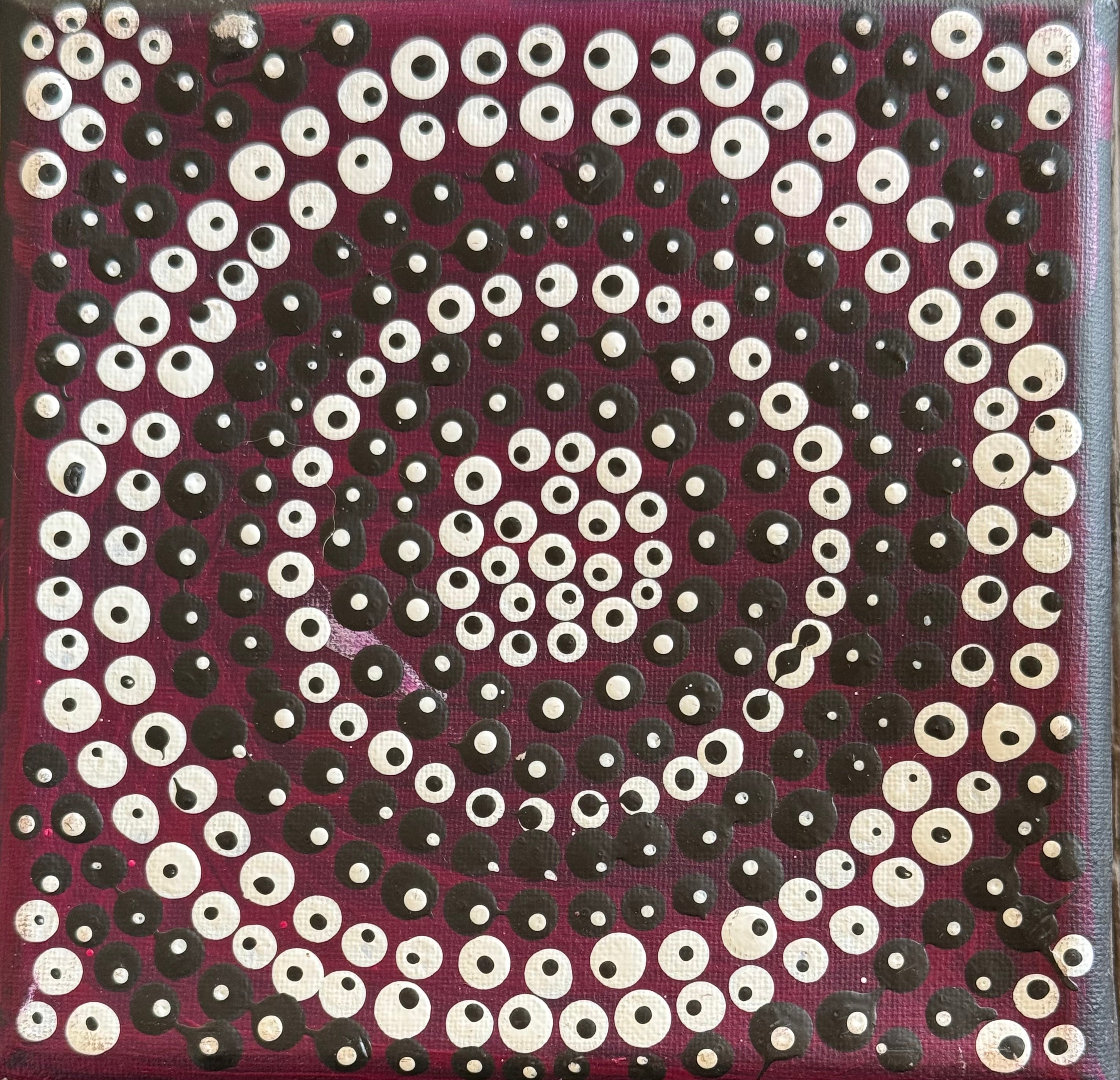 Nola Napangardi Fisher - Skinny Bush Banana Dreaming