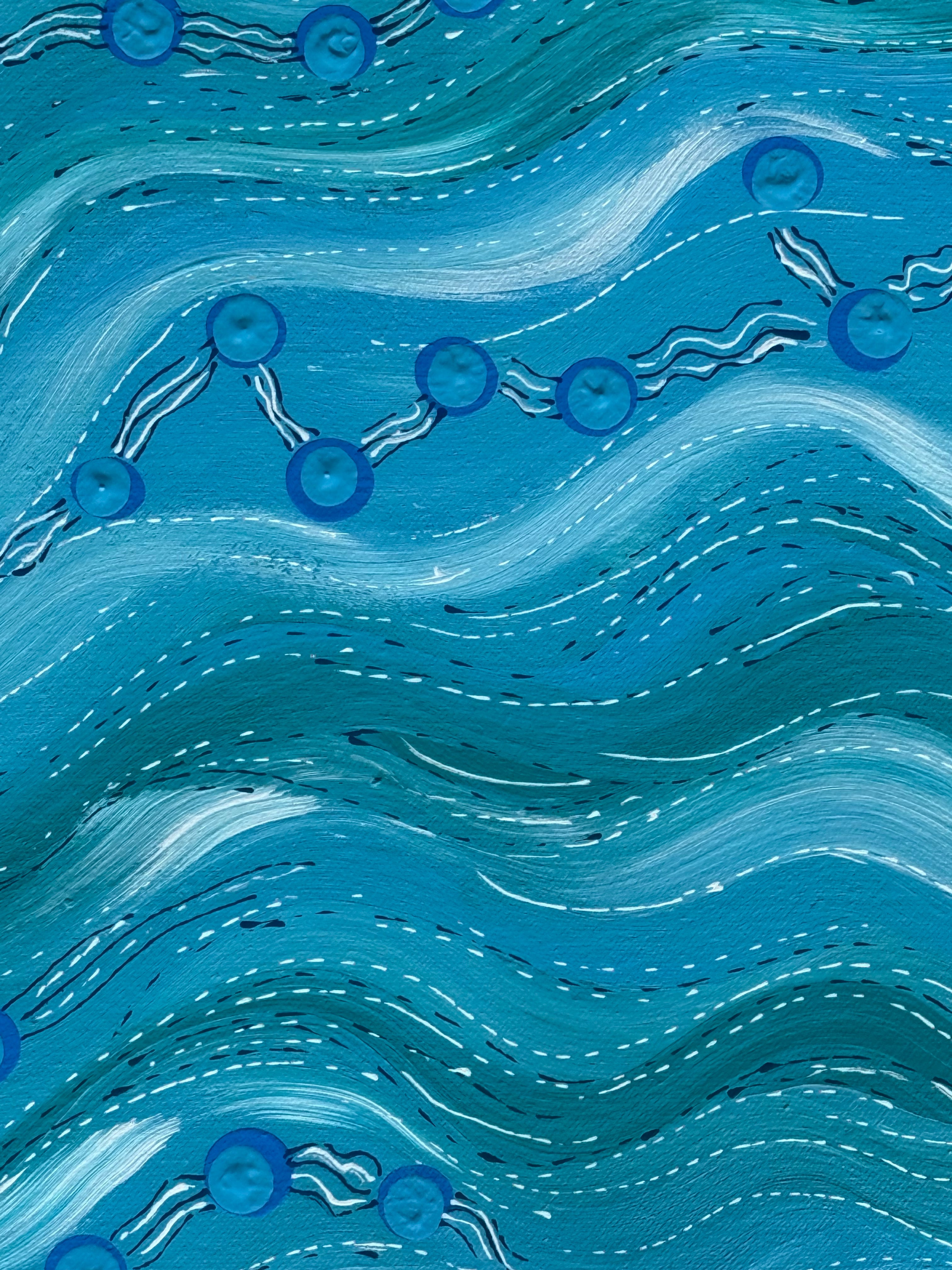 Deidre Burgoyne Rosier - Water Dreaming .06-9 *pre-stretched*