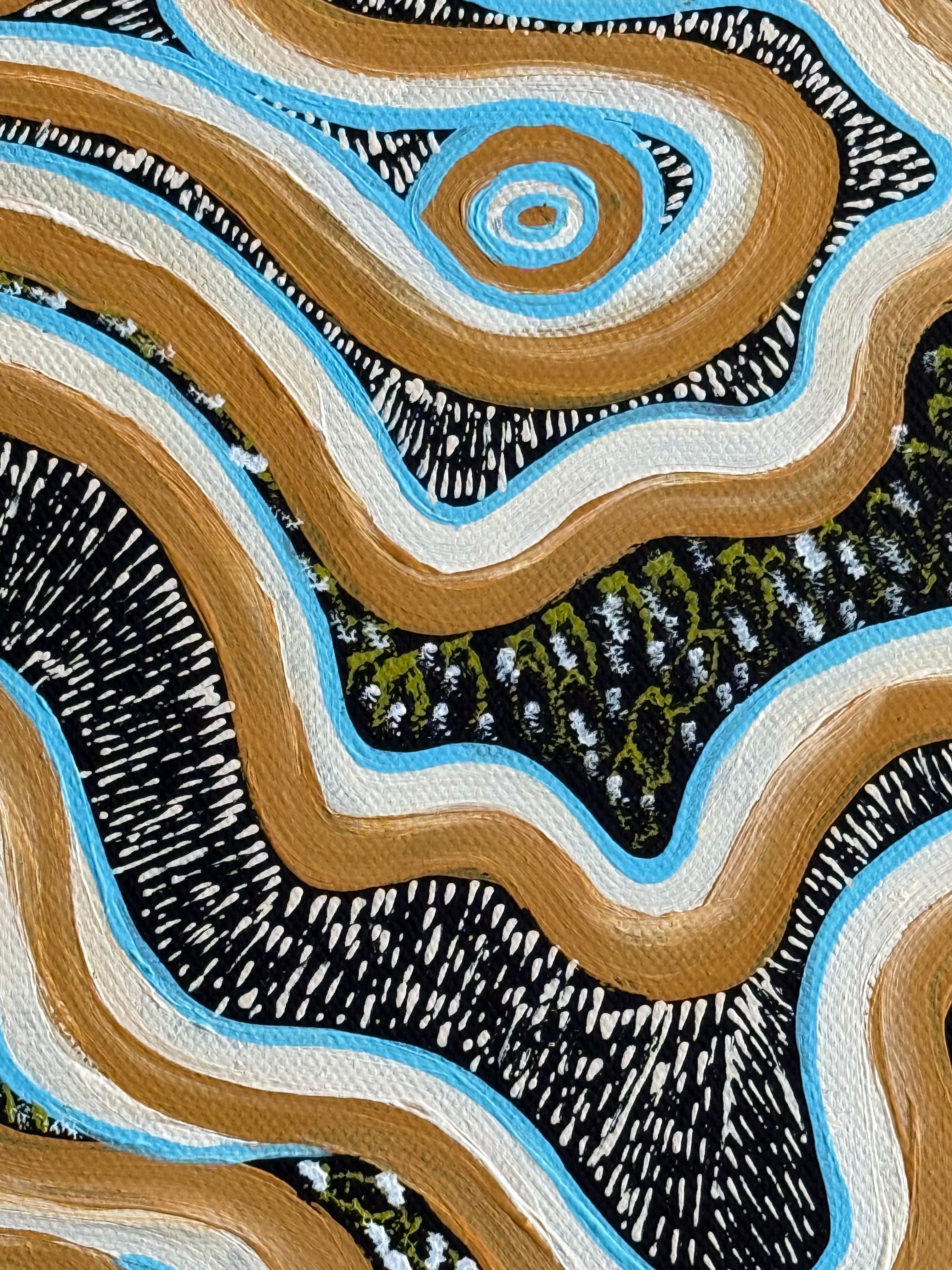 Deidre Burgoyne Rosier - Country, Lands and Waters *pre-stretched* .18-4