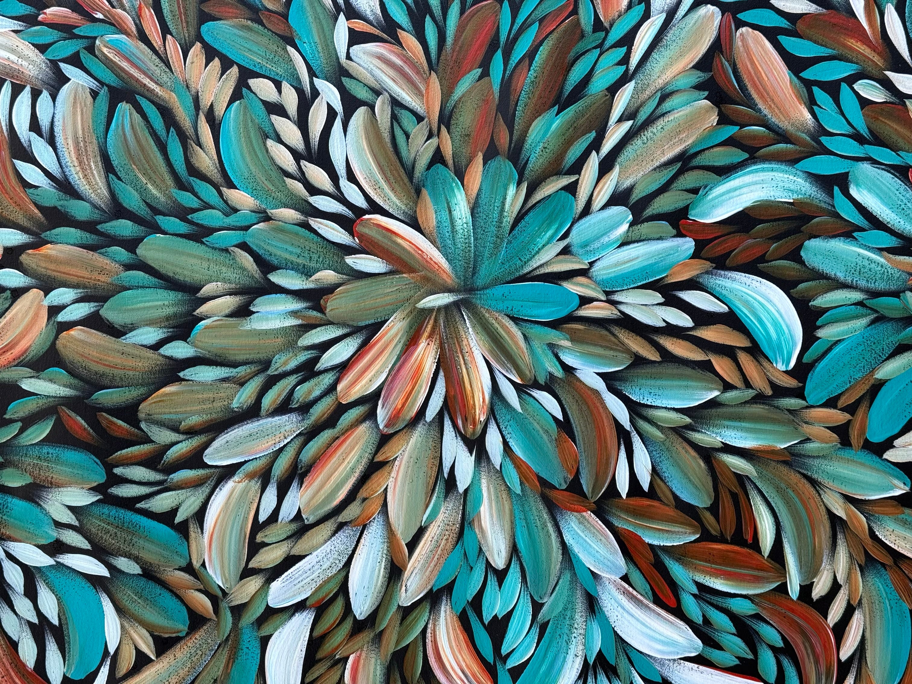 Louise Numina Napananka - Bush Medicine Leaves .42-5