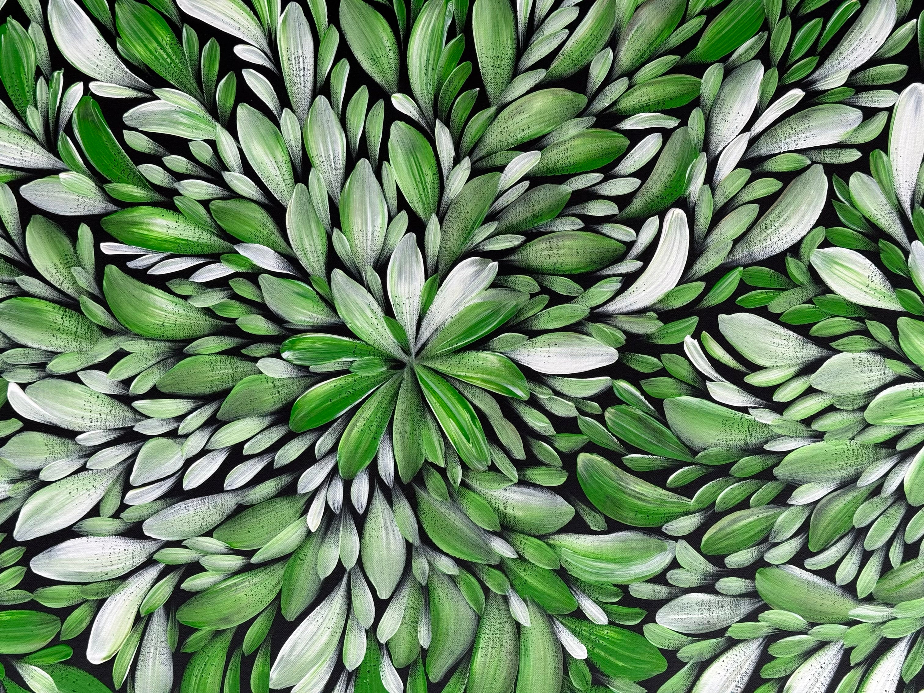 Louise Numina Napananka - Bush Medicine Leaves .57-55