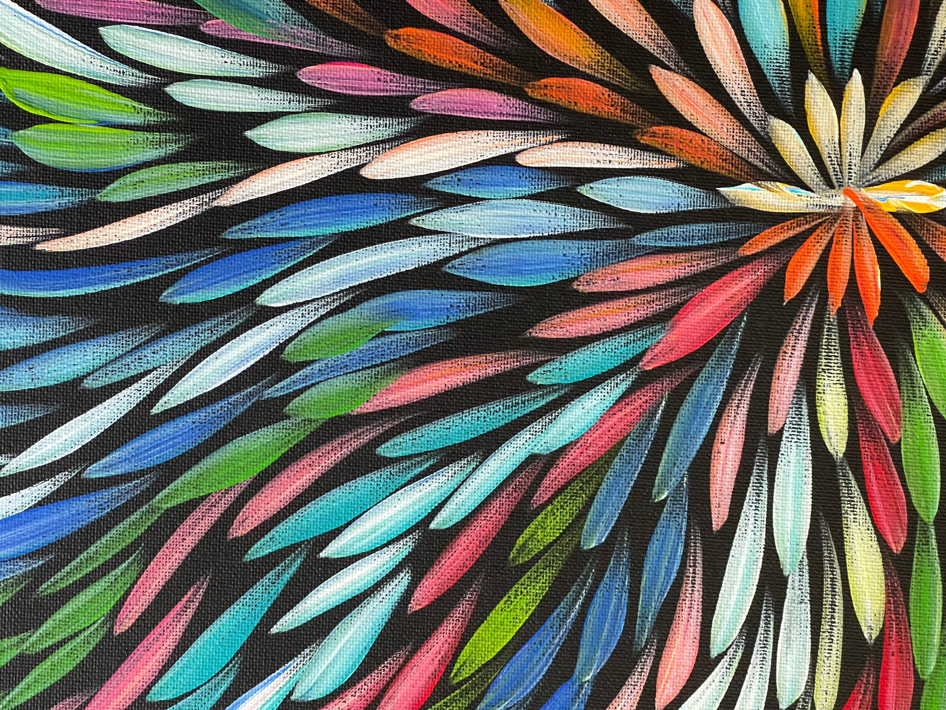 Sharon Numina - Bush Medicine Leaves- 36x52cm .28-37