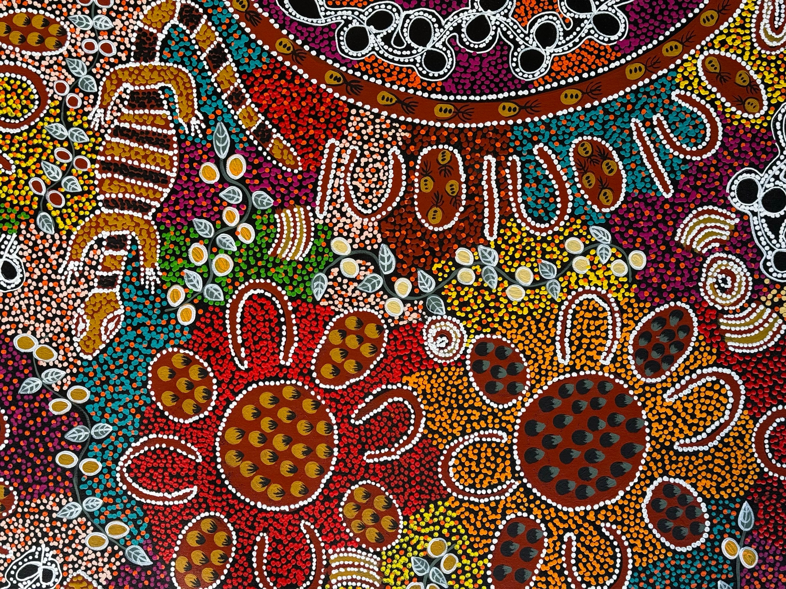 Lanita Numina - Women Collect Bushberries, Honeyants, Bush Plums, Sand Goannas .51-1