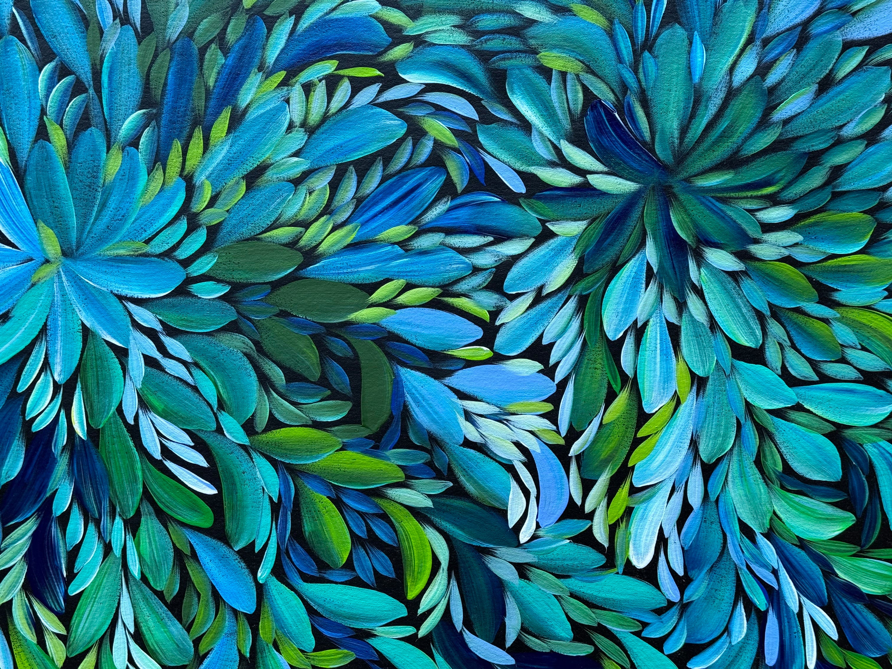 Louise Numina Napananka - Bush Medicine Leaves .24-23