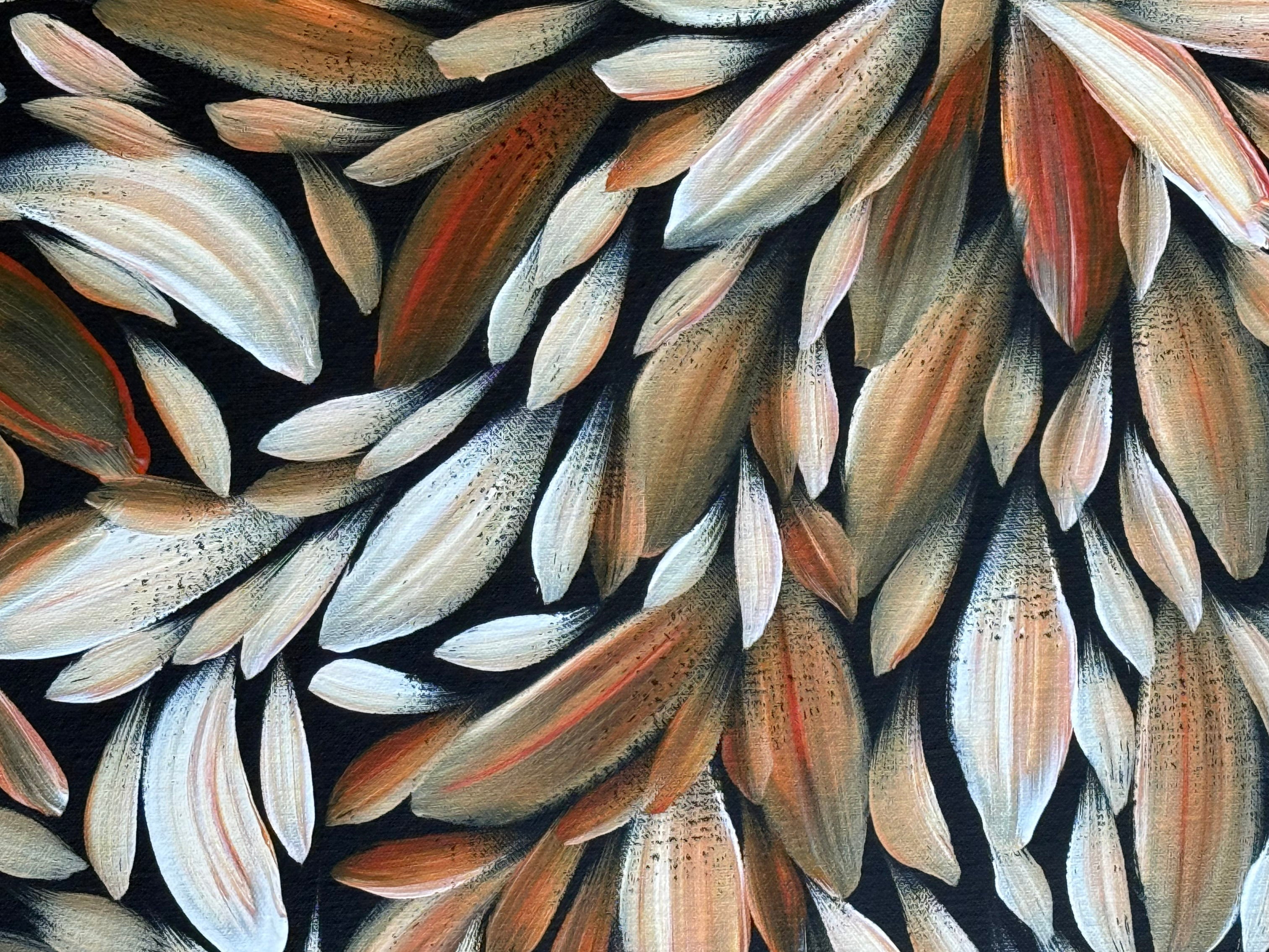 Louise Numina Napananka - Bush Medicine Leaves .41-18