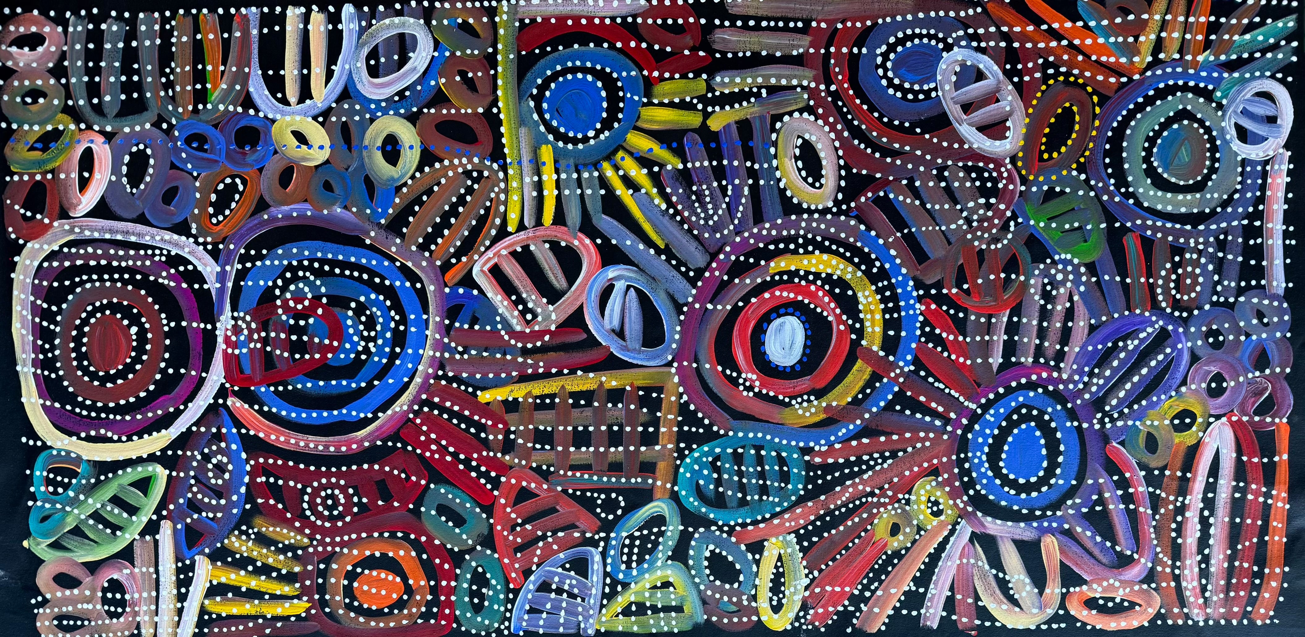 Louise Numina Napananka - Women's Ceremony, Body Paint, Aweleye .49-23