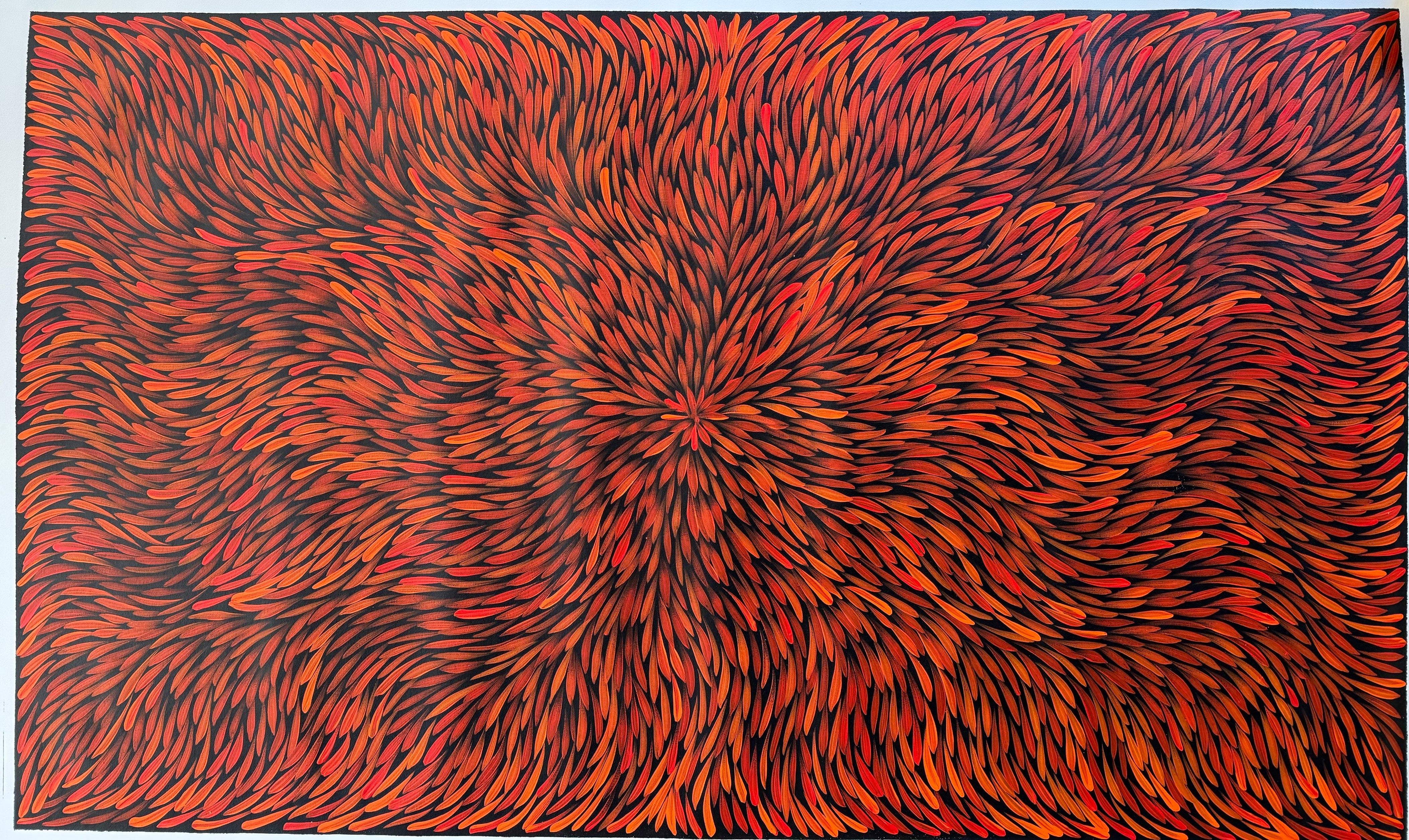 Sharon Numina - Bush Medicine Leaves - 145x86cm .02-1