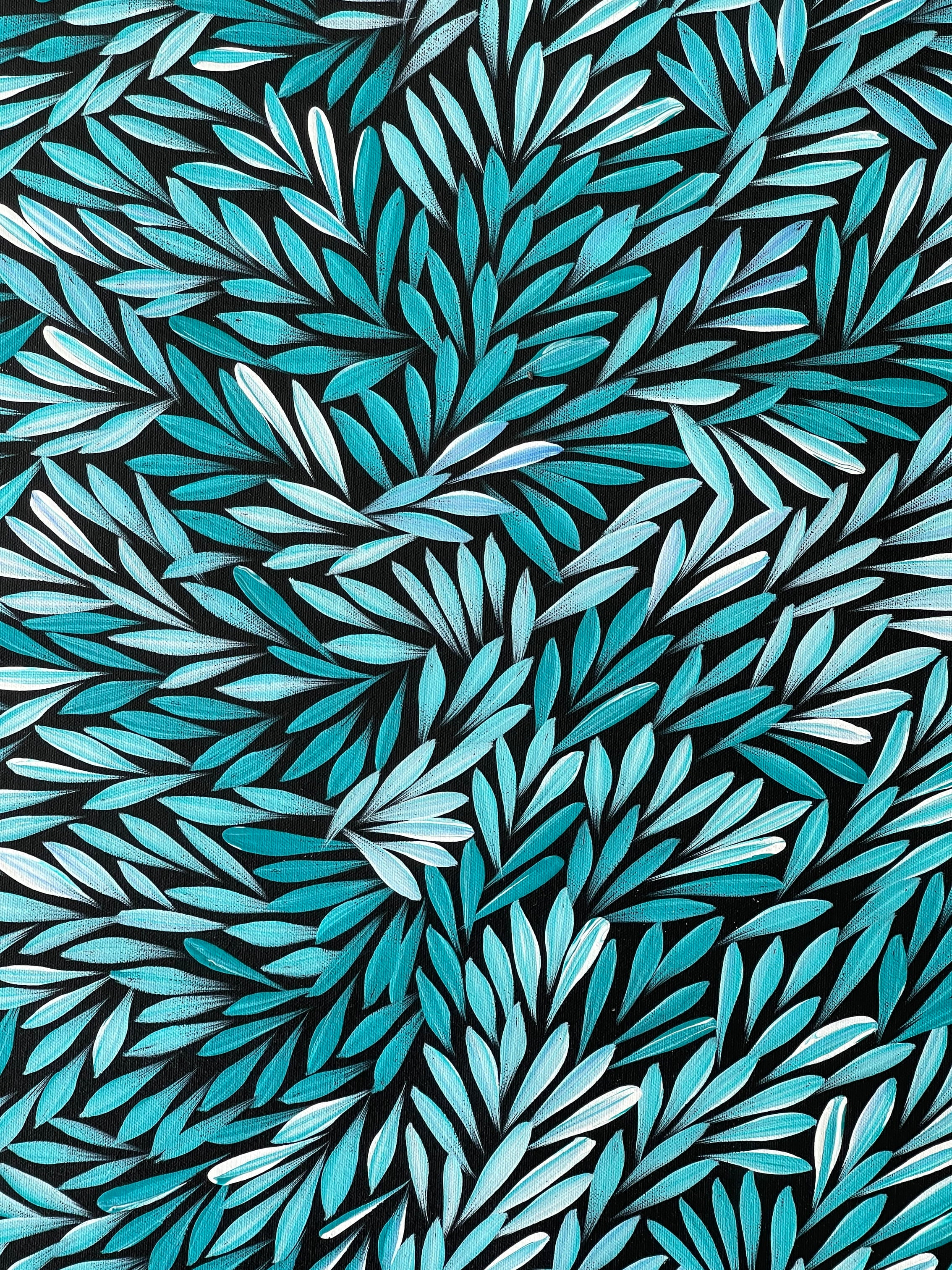 Sharon Numina - Bush Medicine Leaves - 157x45cm .42-2