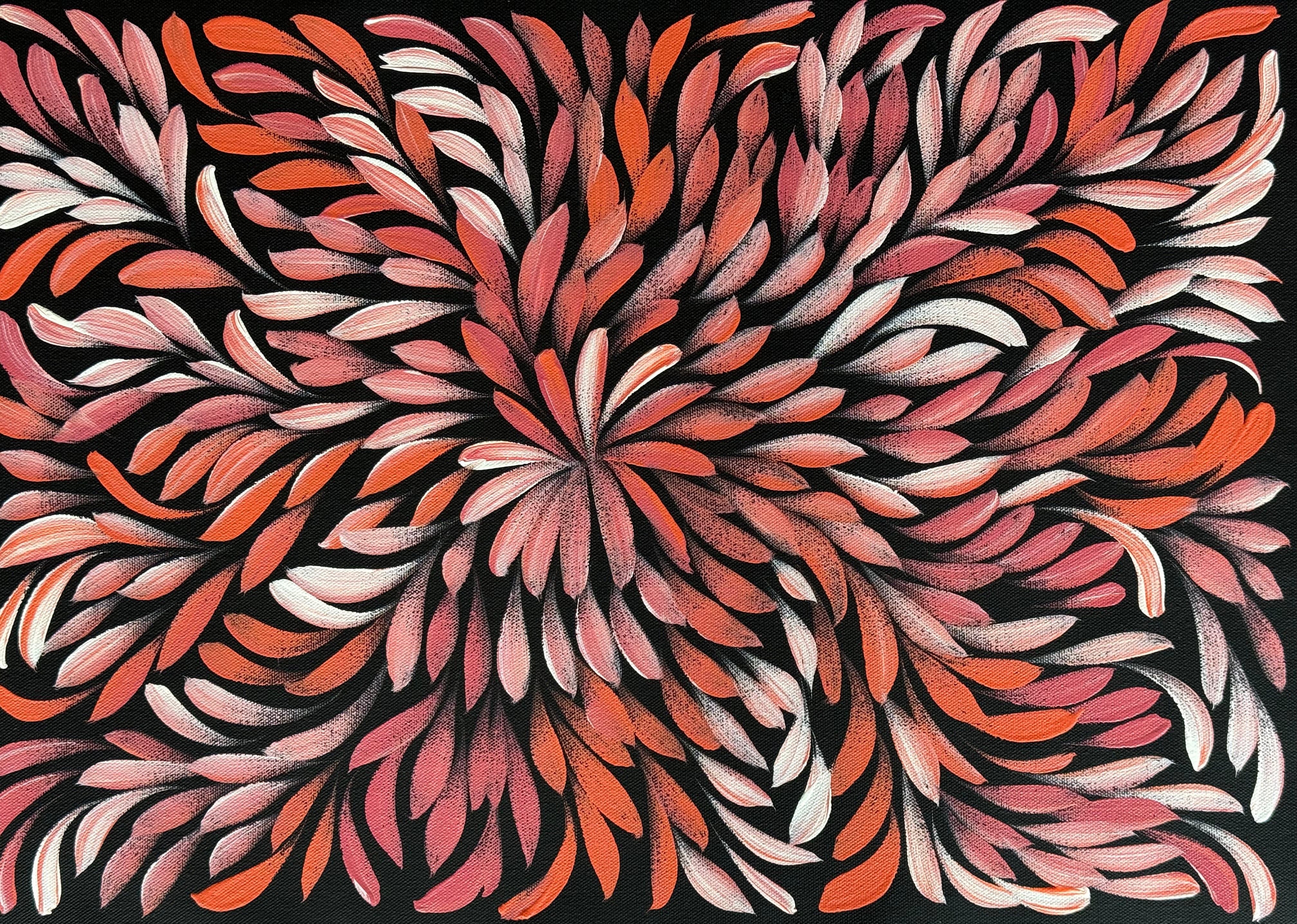 Louise Numina Napananka - Bush Medicine Leaves .30-2