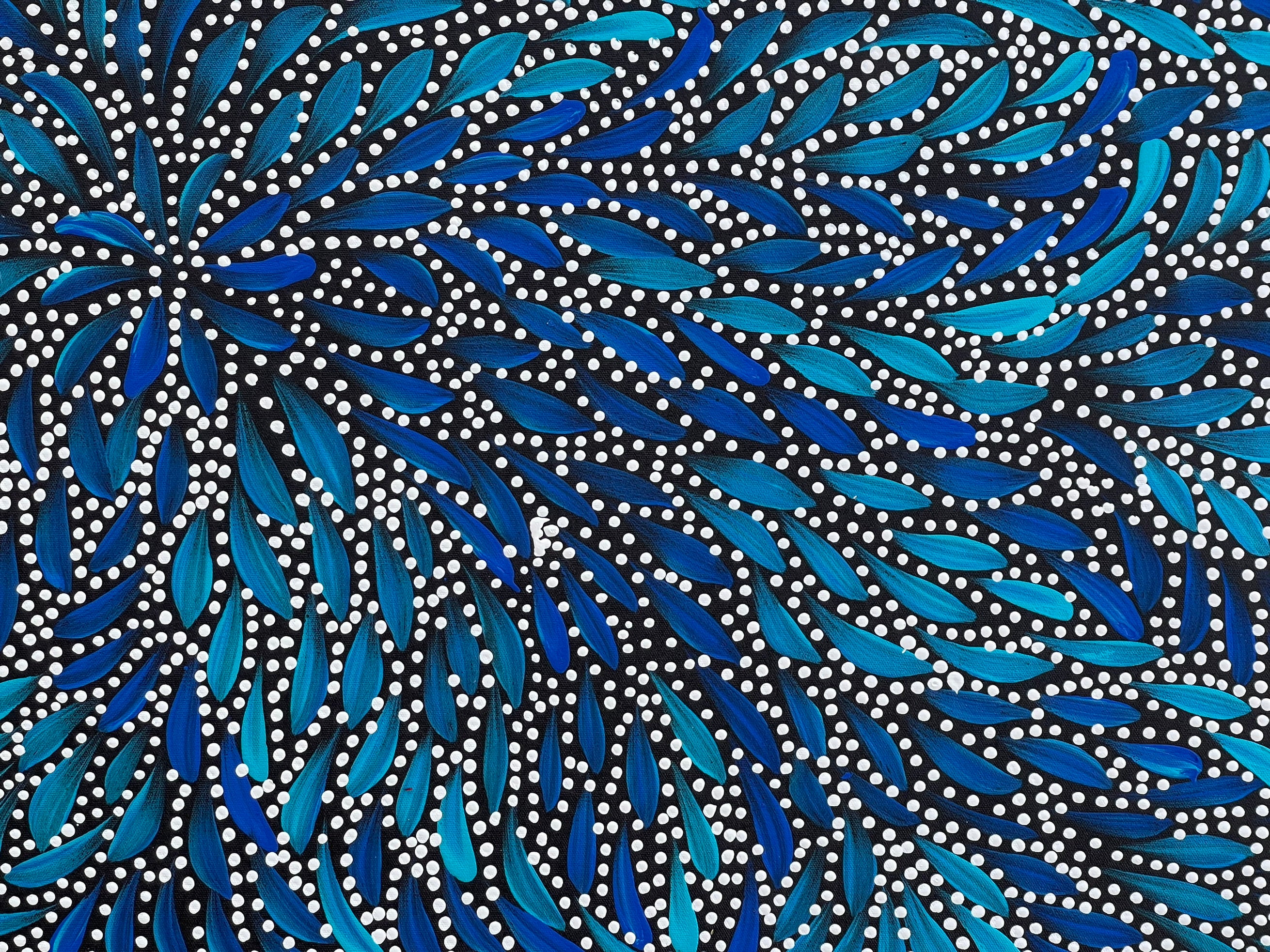 Caroline Numina - Seeded Bush Medicine Leaves - 50x95cm .88-5