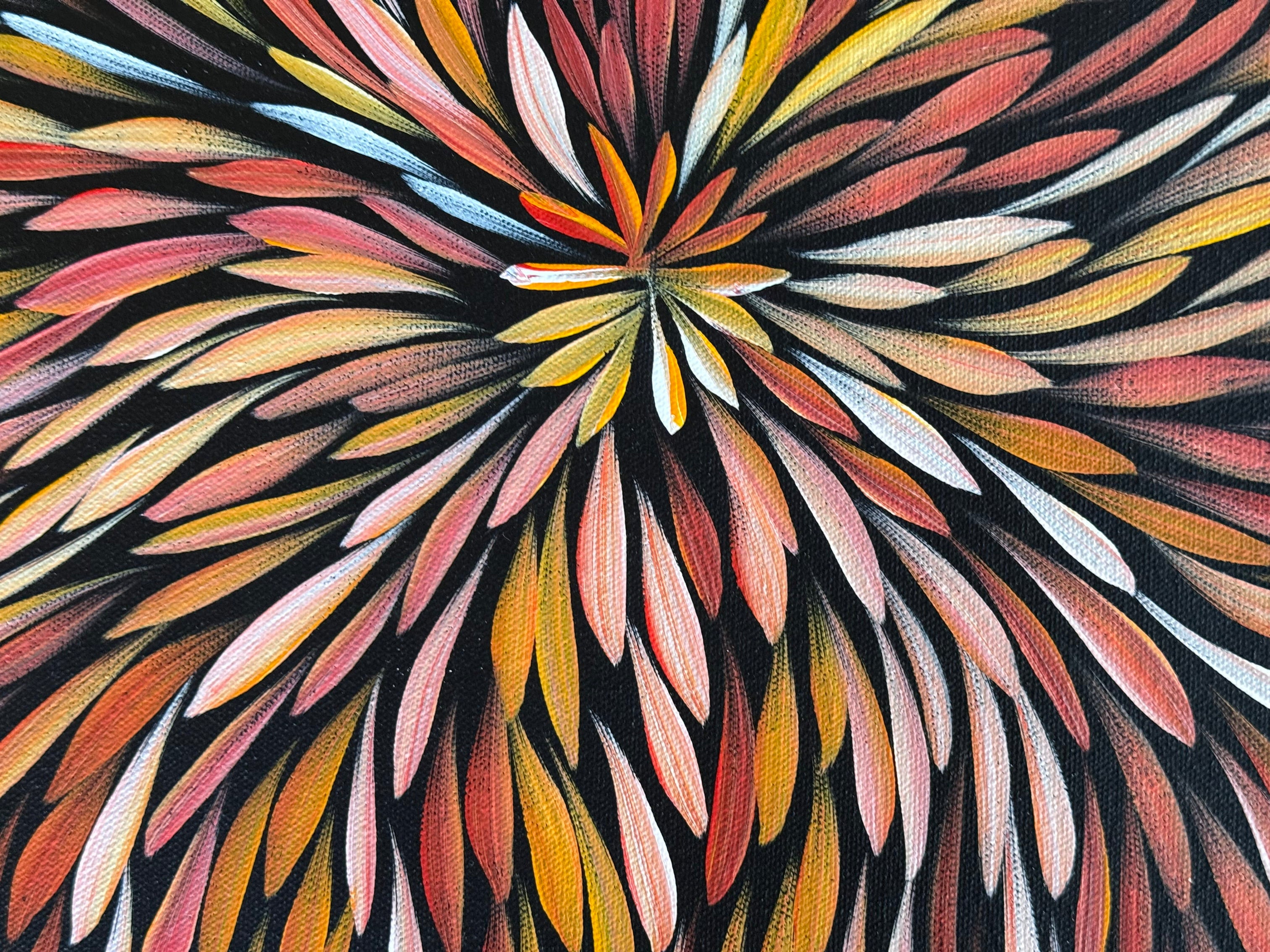 Sharon Numina - Bush Medicine Leaves - 55x40cm .14-25