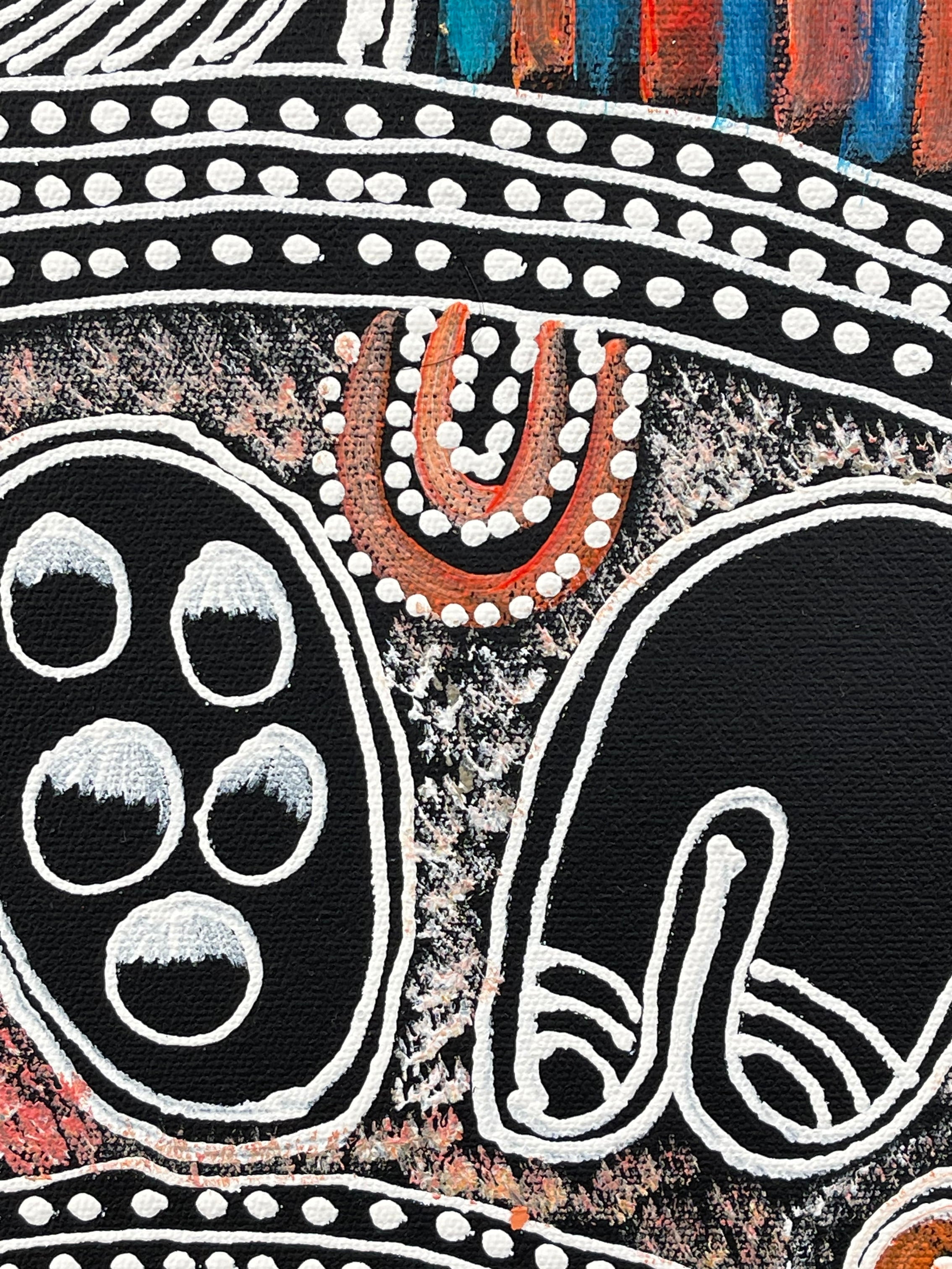 Lanita Numina - My Country Women Collecting Bushtucker - 94x96cm .56-12