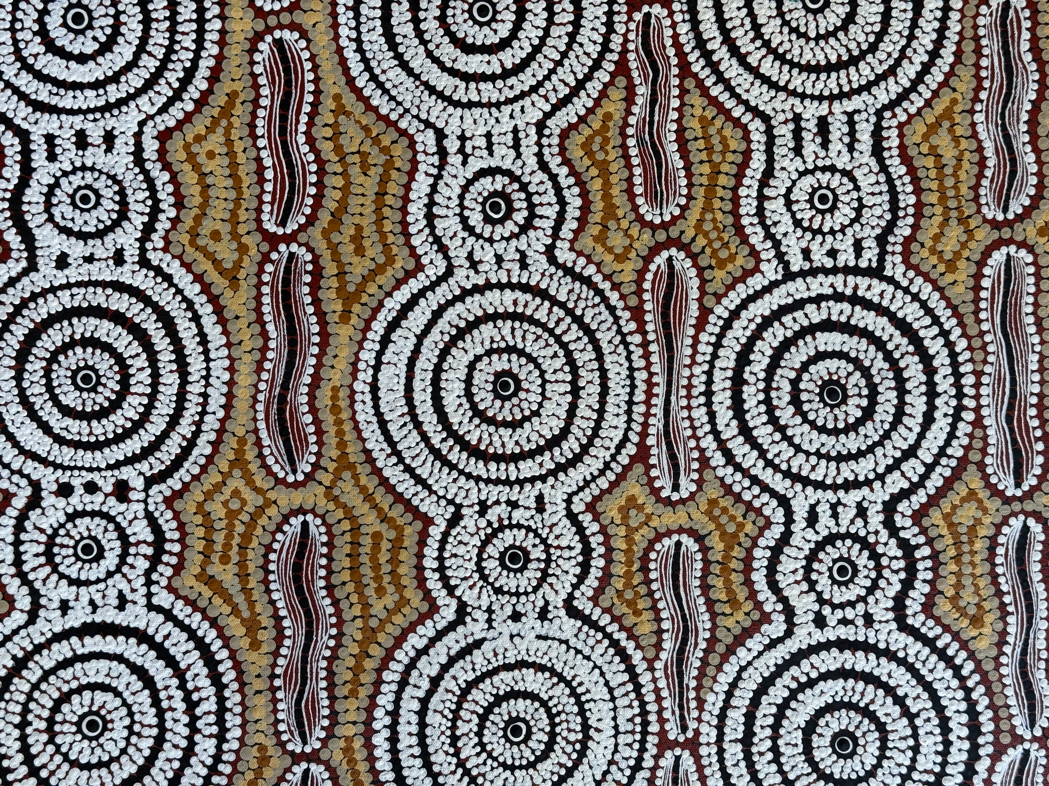 Peter Mbitjana Palmer - Catapillar Dreaming .98-2