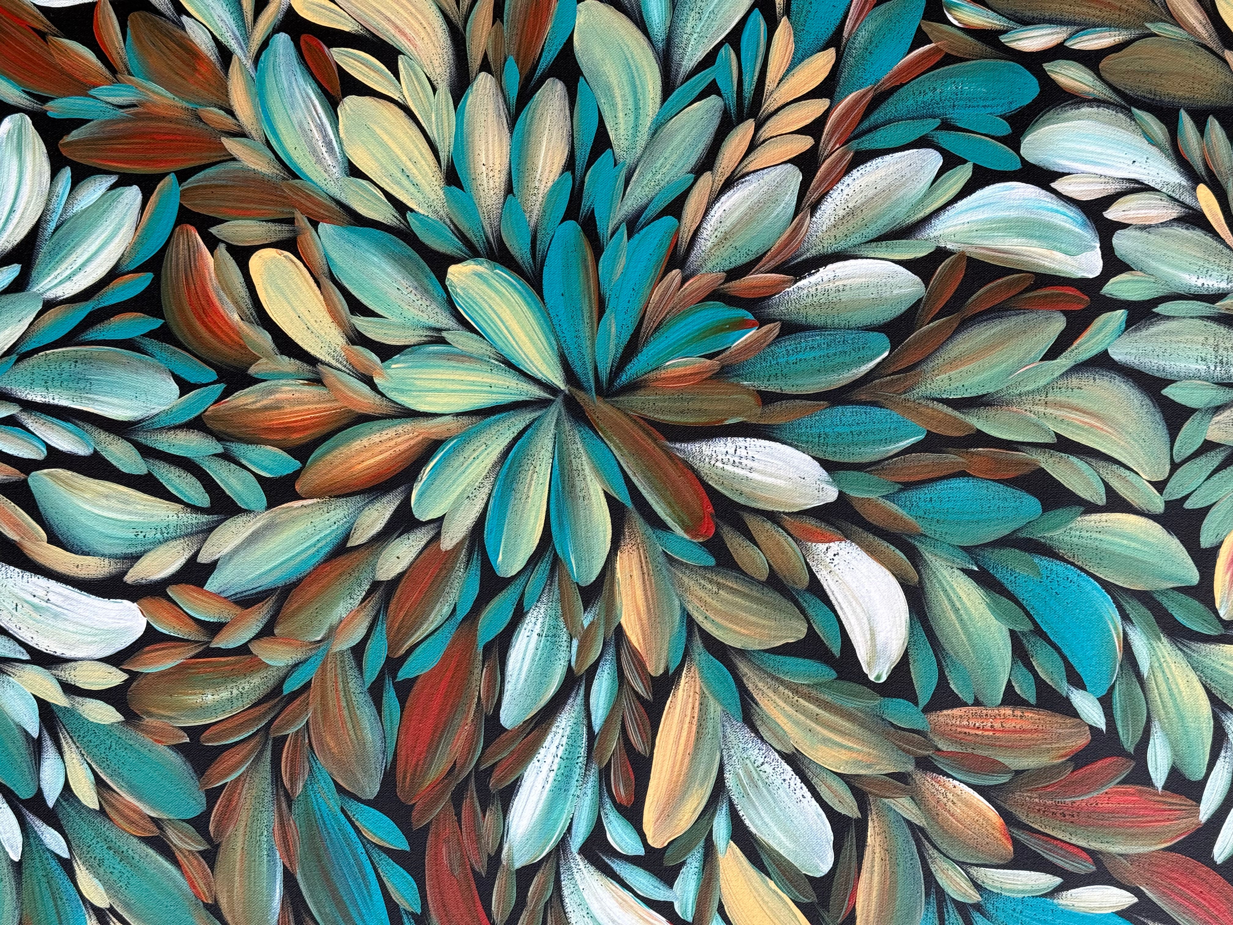 Louise Numina Napananka - Bush Medicine Leaves .65-12
