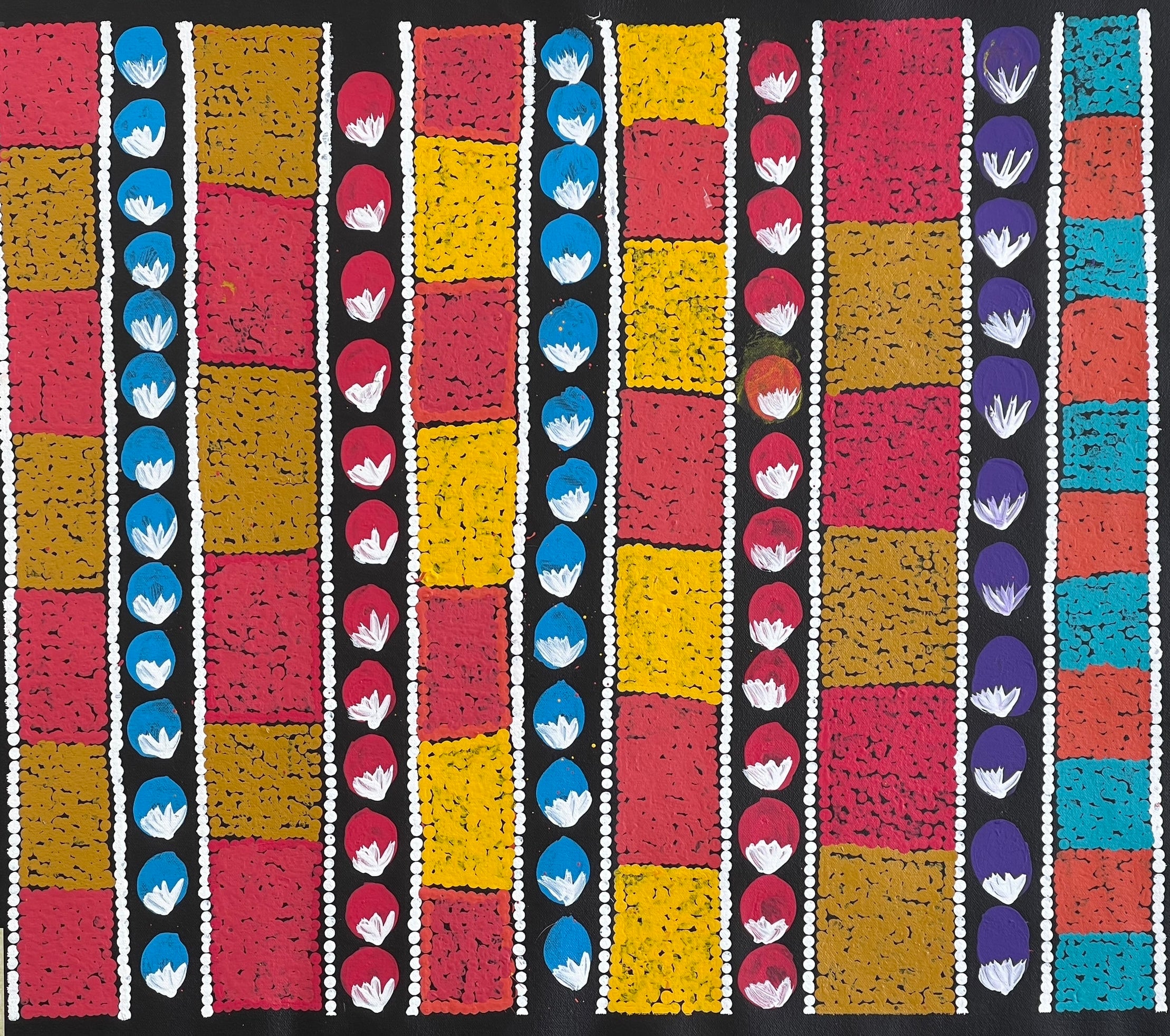 Barbara Pananka - Bush Tucker - 52x59cm .29-1