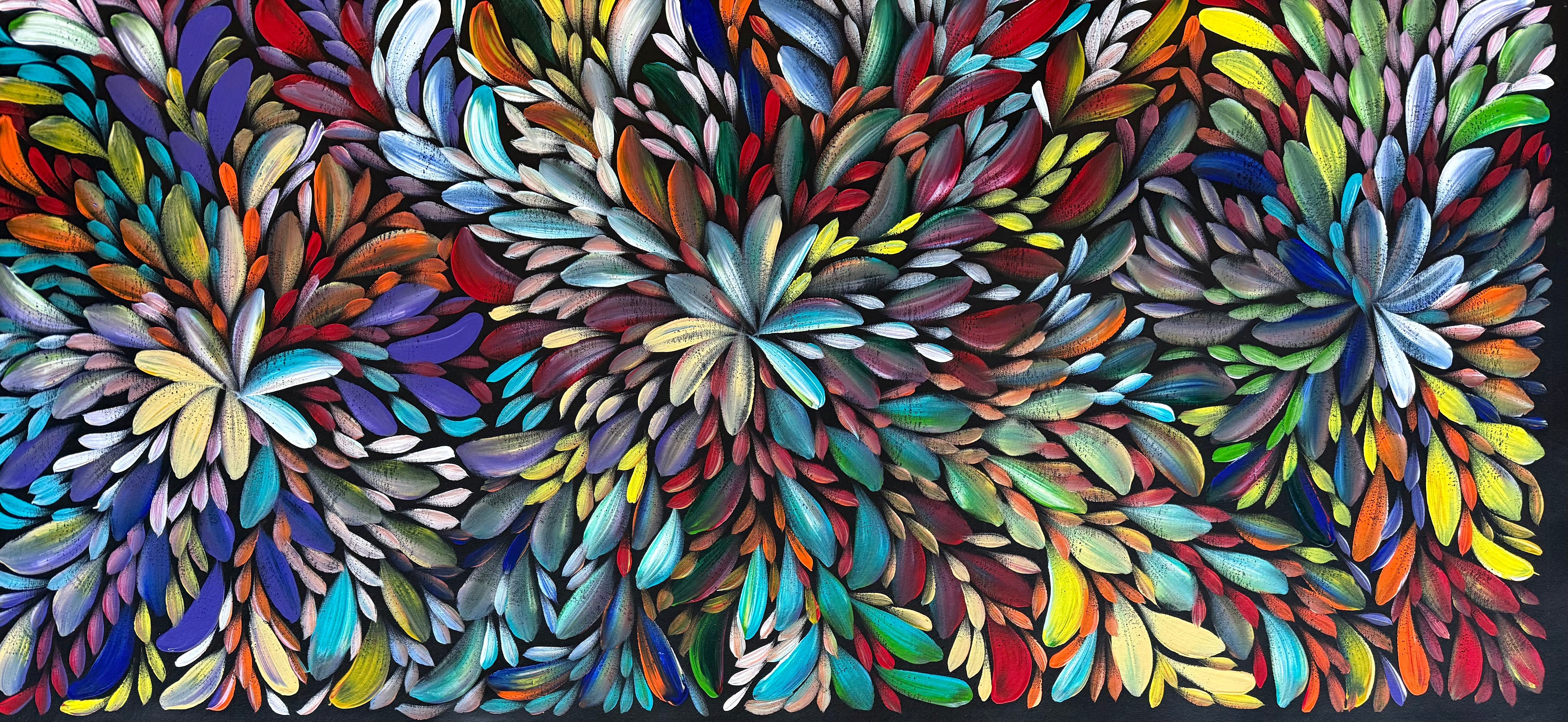 Louise Numina Napananka - Bush Medicine Leaves .26-18