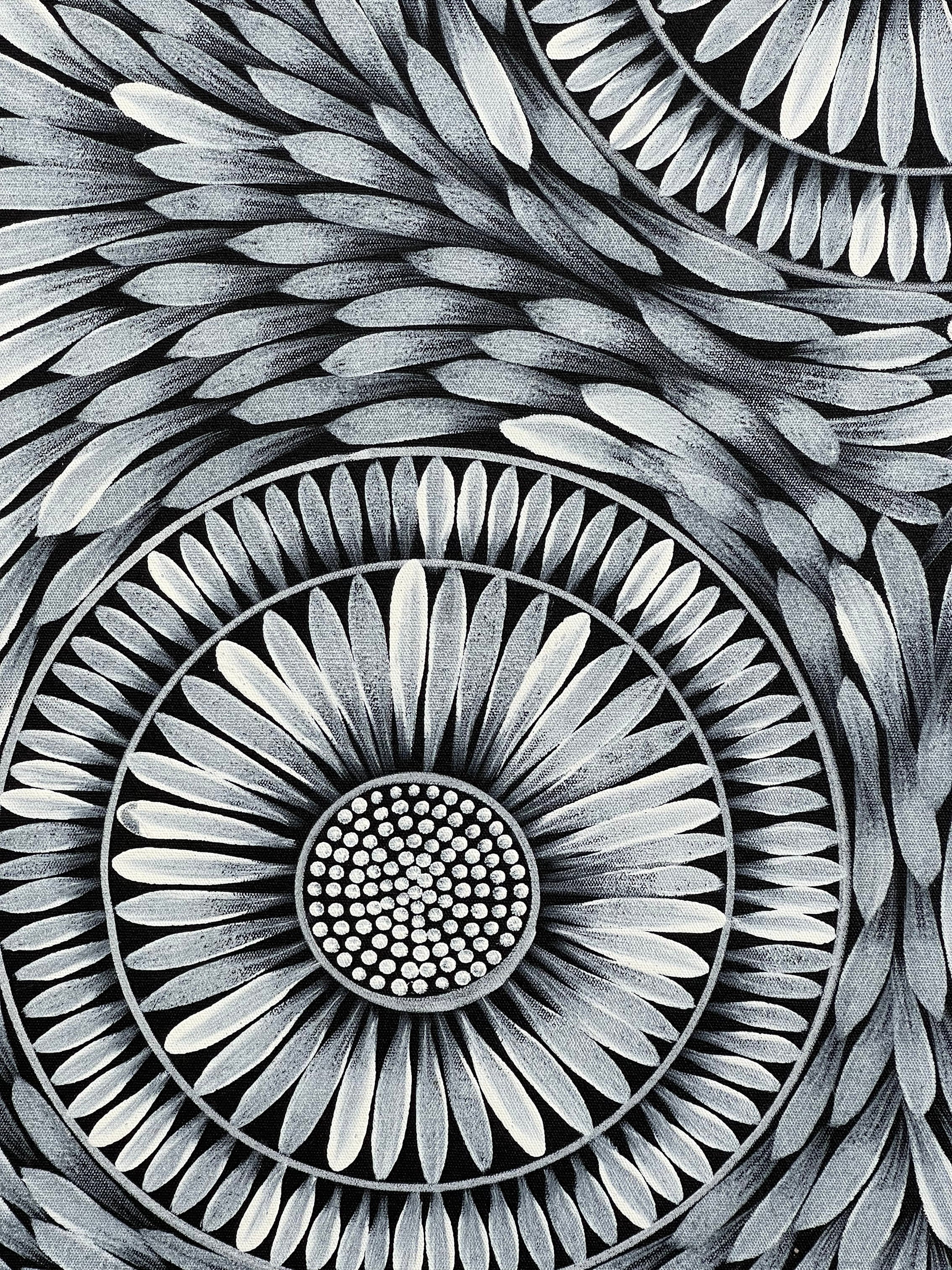 Cheryl Gibson - Wild Bush Flowers and Bush Seeds - 58x89cm .54-4