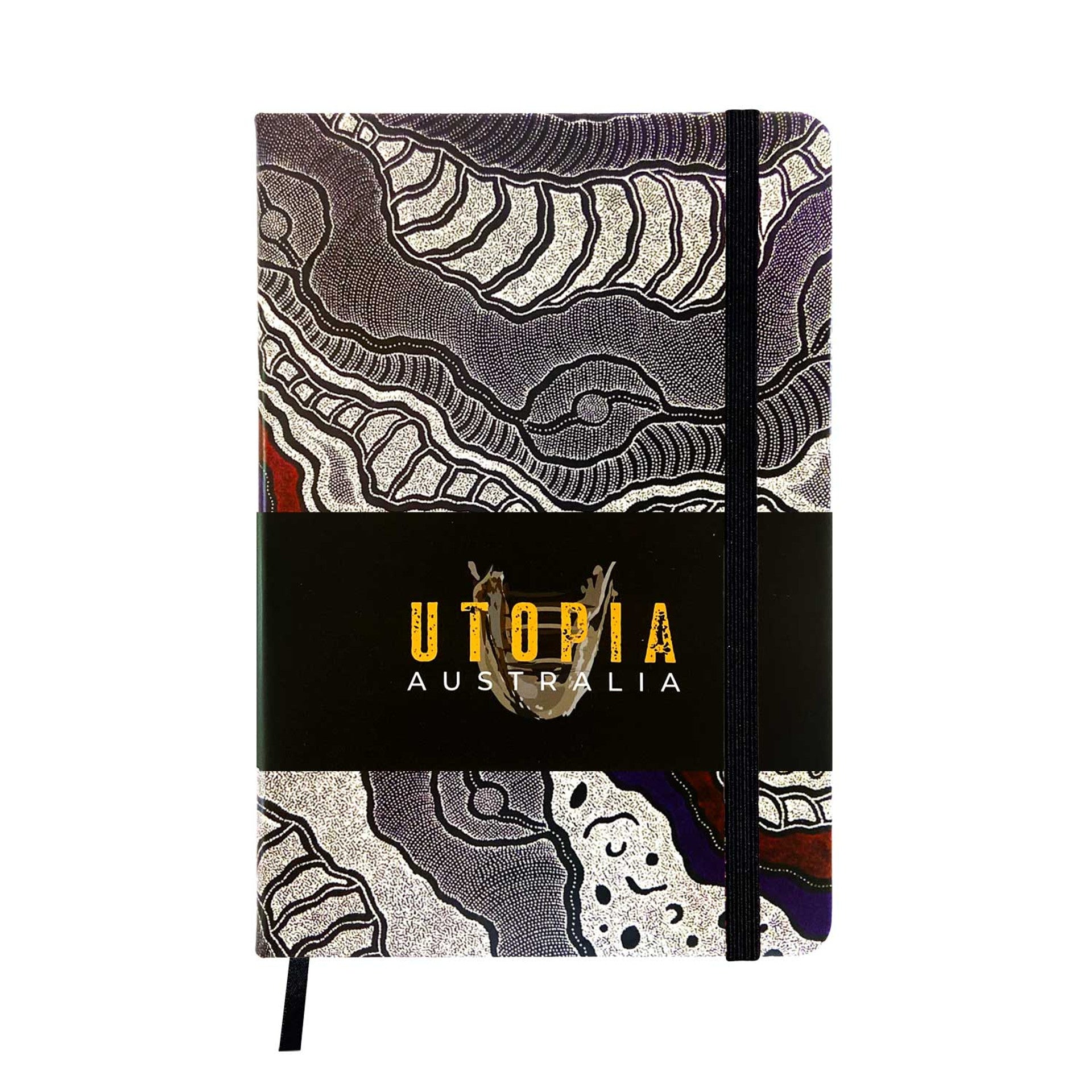 A5 Journal - Delvine Petyarre - Black