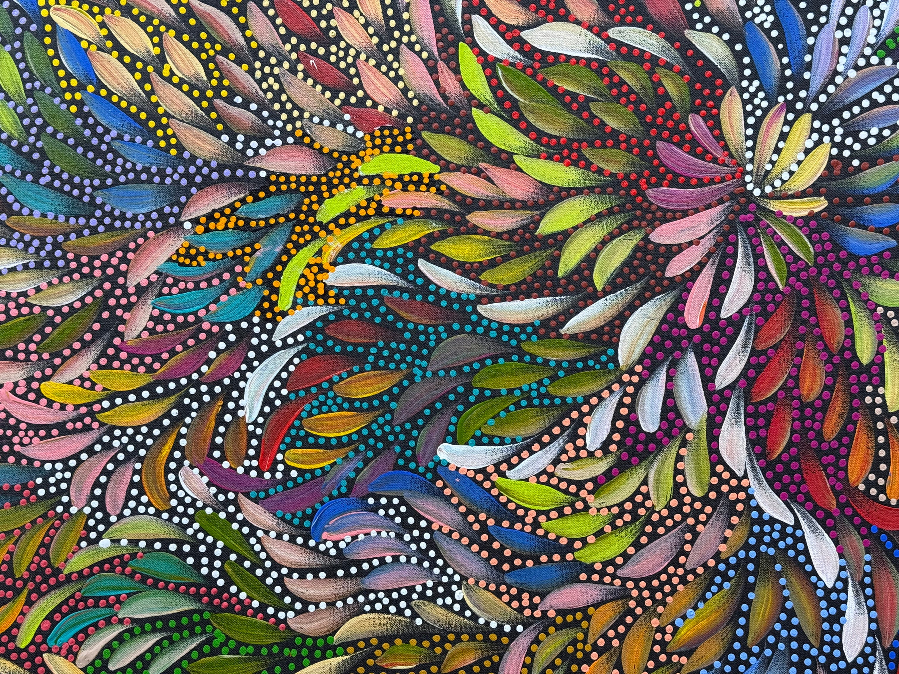 Caroline Numina - Seeded Bush Medicine Leaves .36-4