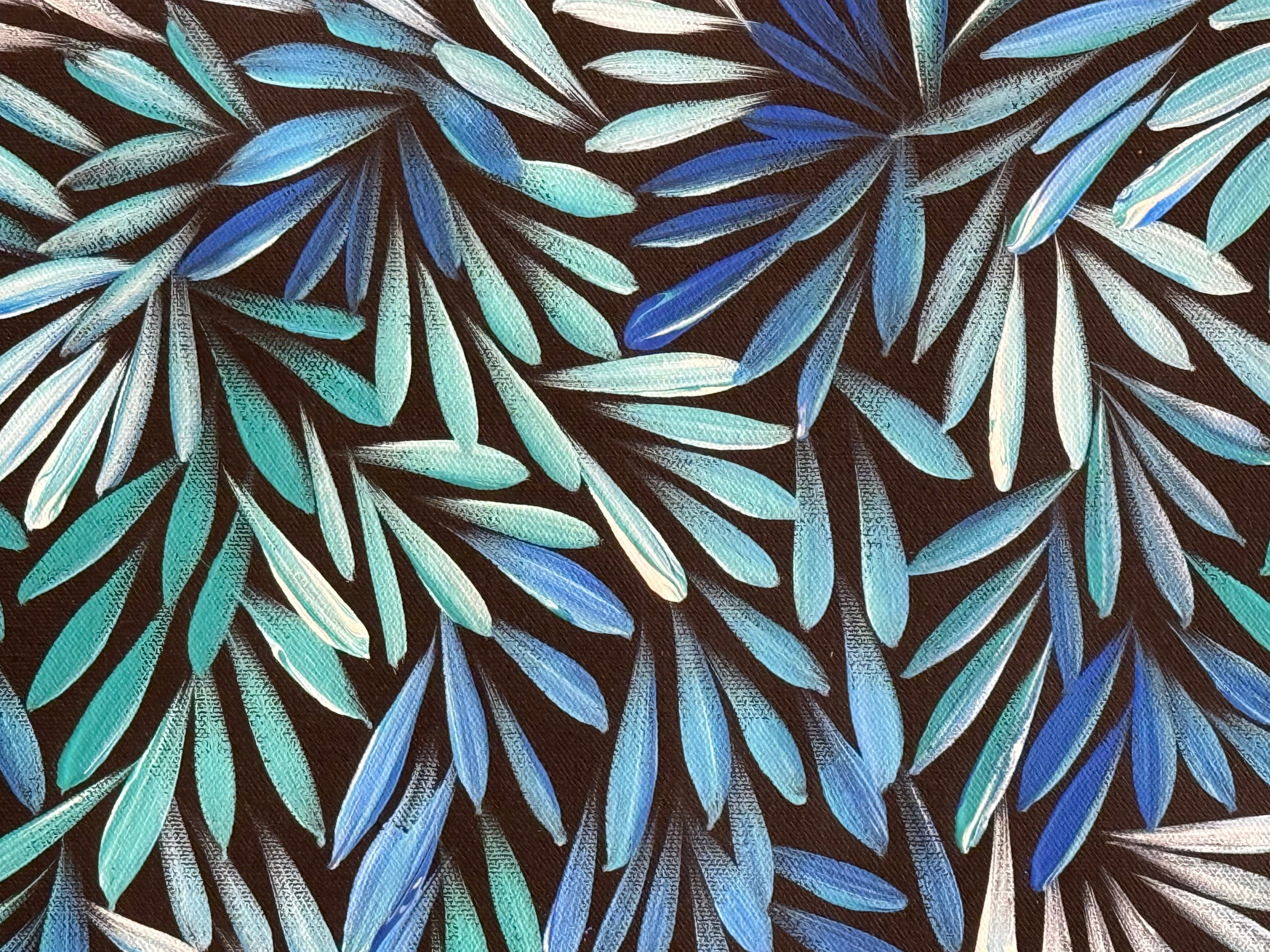 Sharon Numina - Bush Medicine Leaves - 146x87cm .14-33