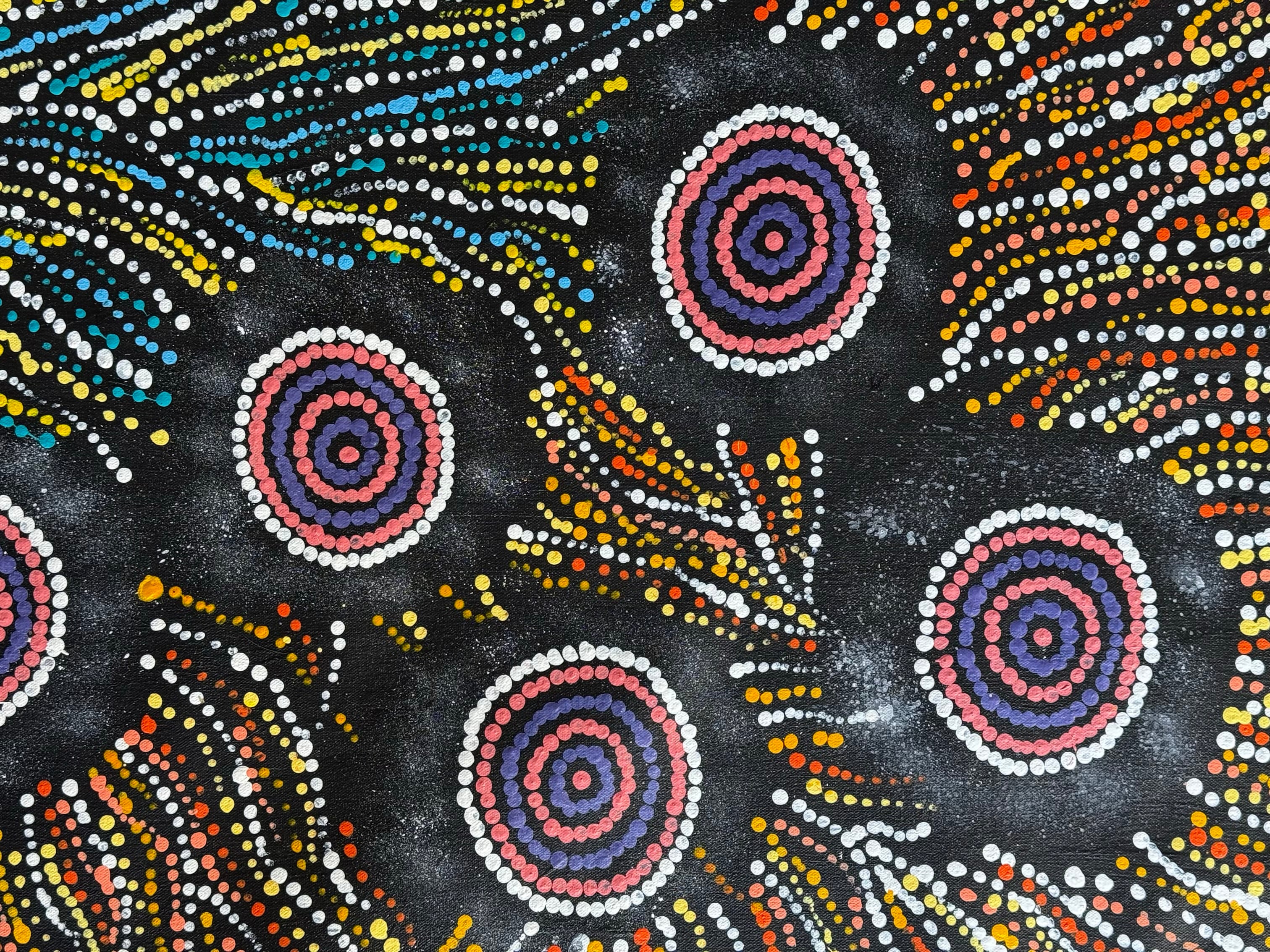 Maria Nampijinpa Brown - Seven Sisters Dreaming .48-1