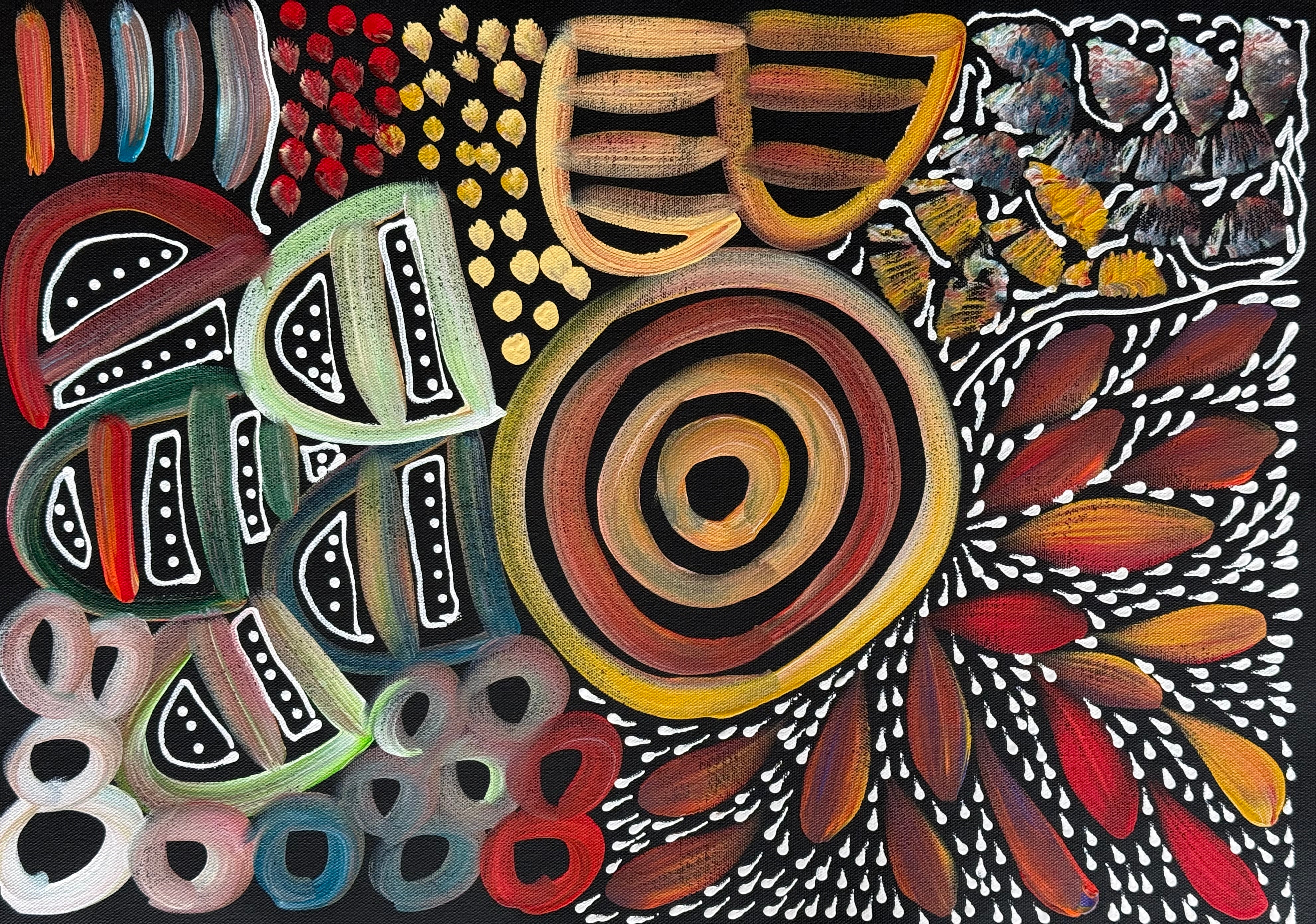 Louise Numina Napananka - Dreamtime .28-2