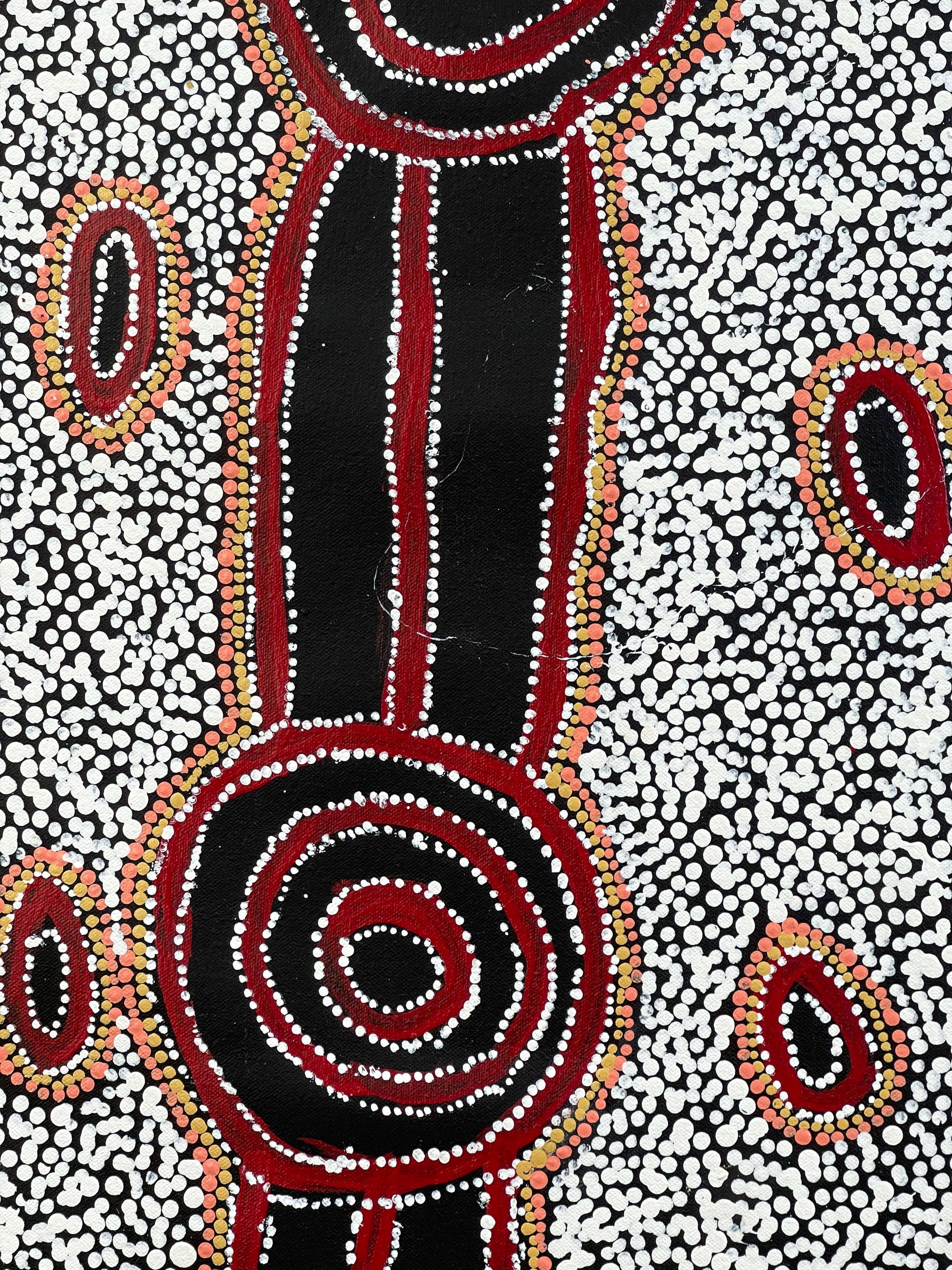 Joy Nangala Brown - Yumari Dreaming - 84x94cm .49-3
