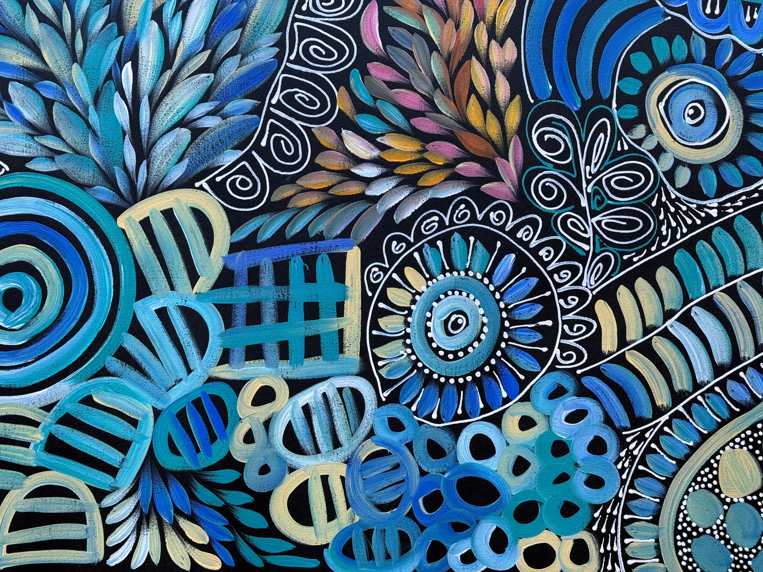 Louise Numina Napananka - Dreamtime .41-10