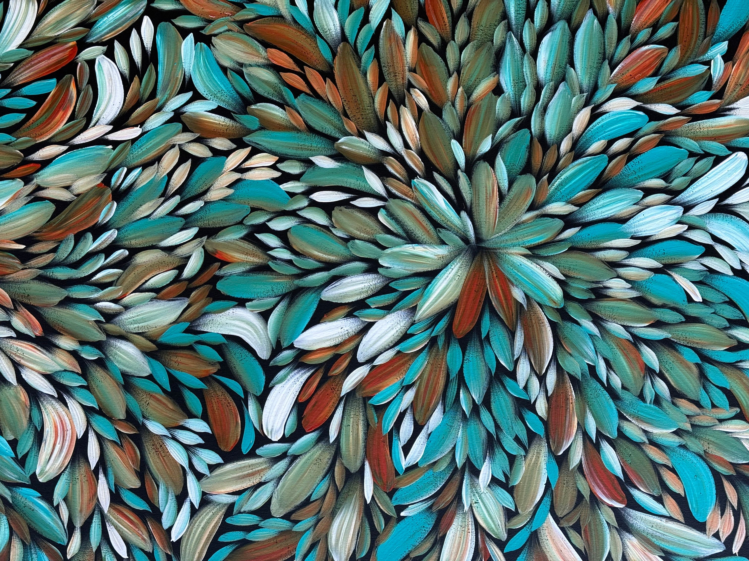 Louise Numina Napananka - Bush Medicine Leaves .41-17