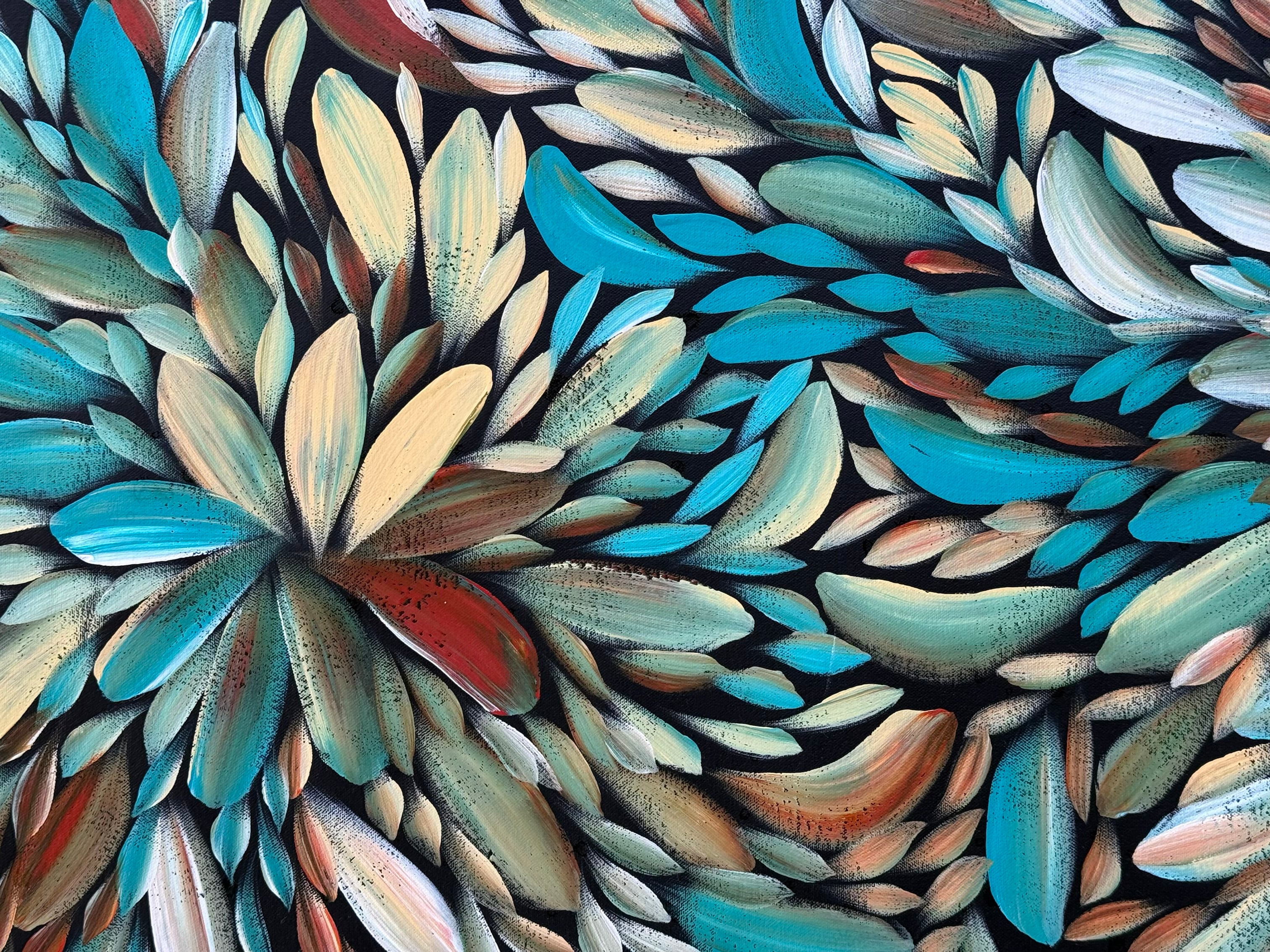Louise Numina Napananka - Bush Medicine Leaves .42-6