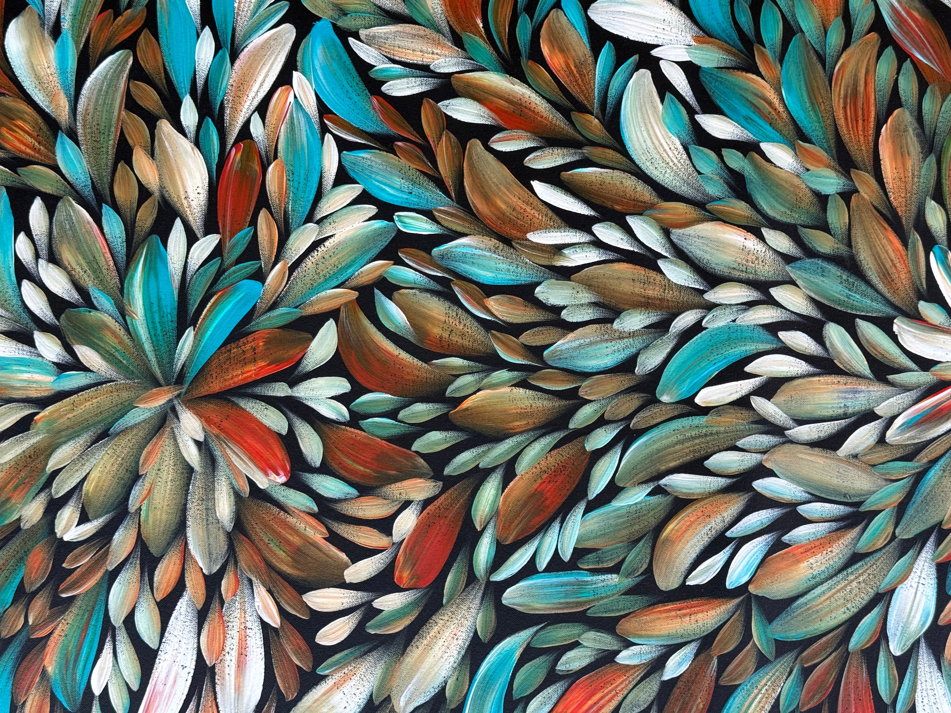 Louise Numina Napananka - Bush Medicine Leaves .57-51