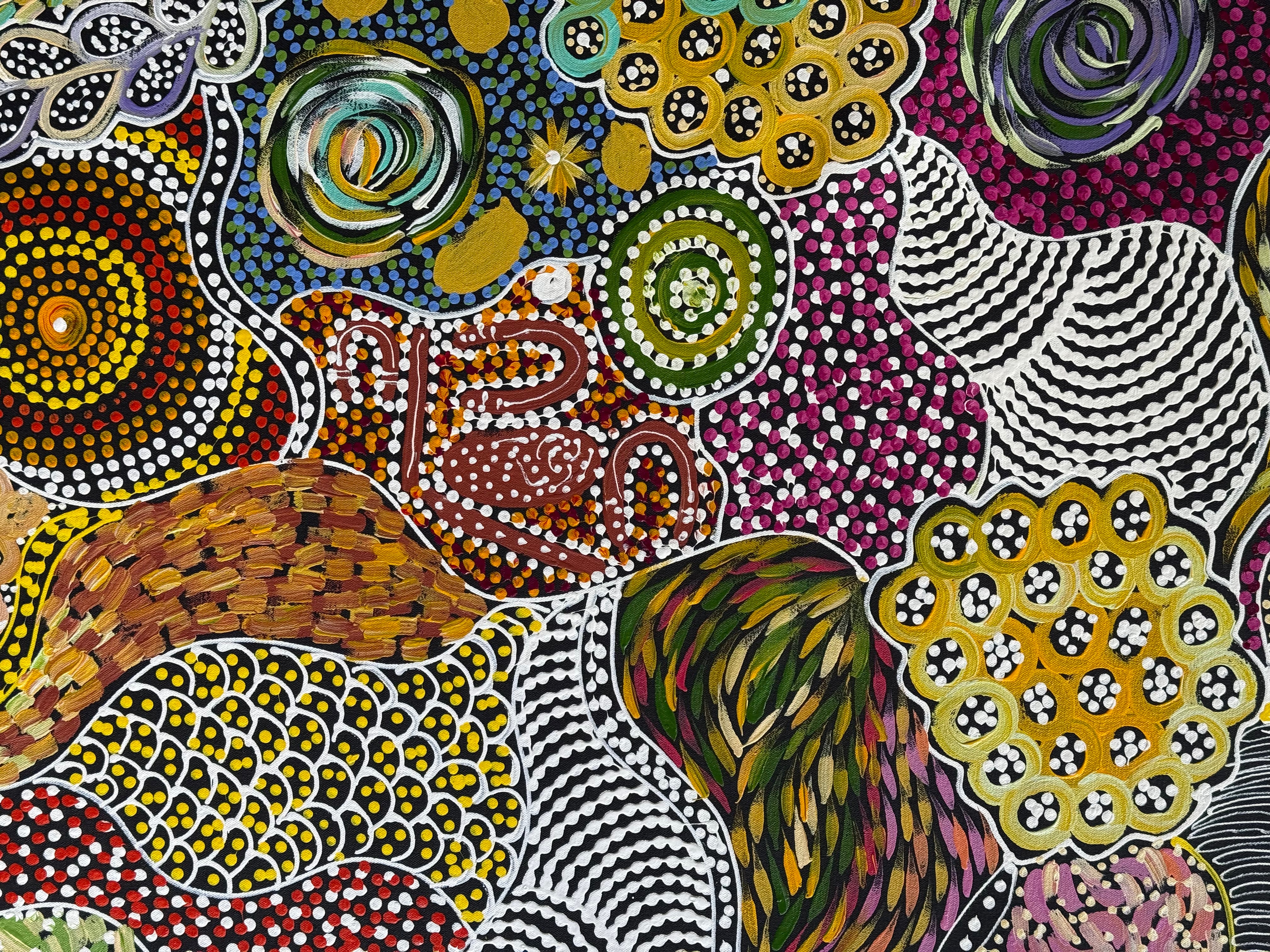 Janet Golder Kngwarreye - My Country .002