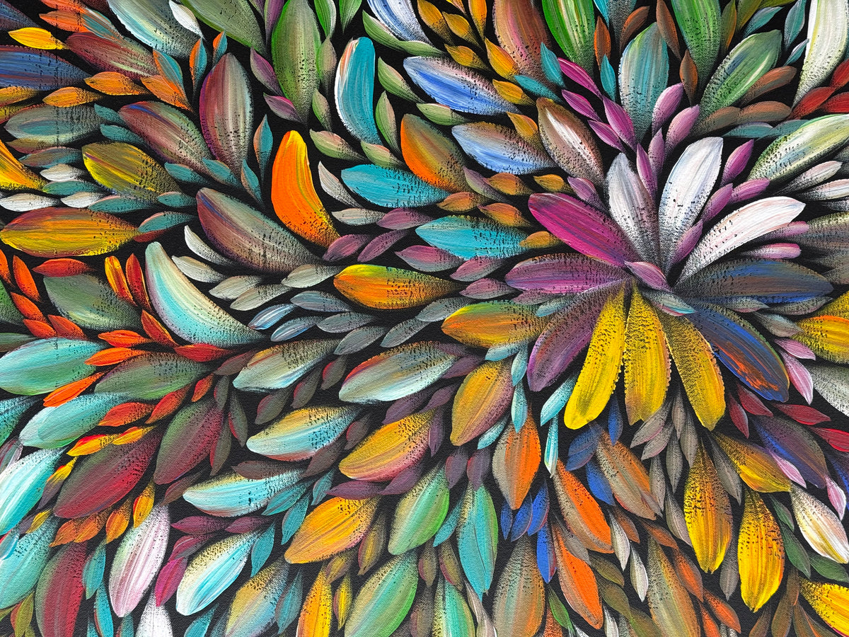 Louise Numina Napananka - Bush Medicine Leaves .21-12