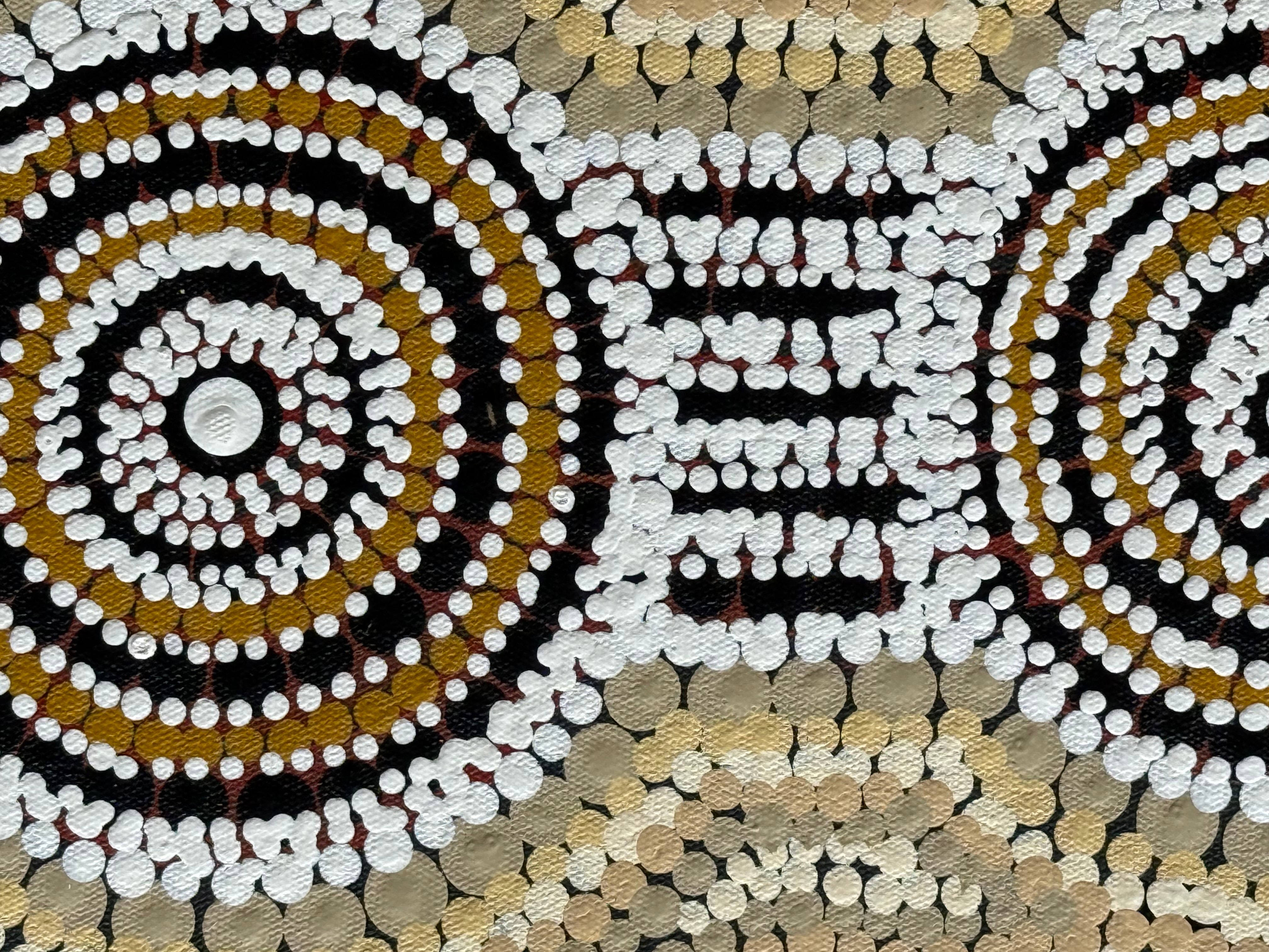 Peter Mbitjana Palmer - Catapillar Dreaming .19-2