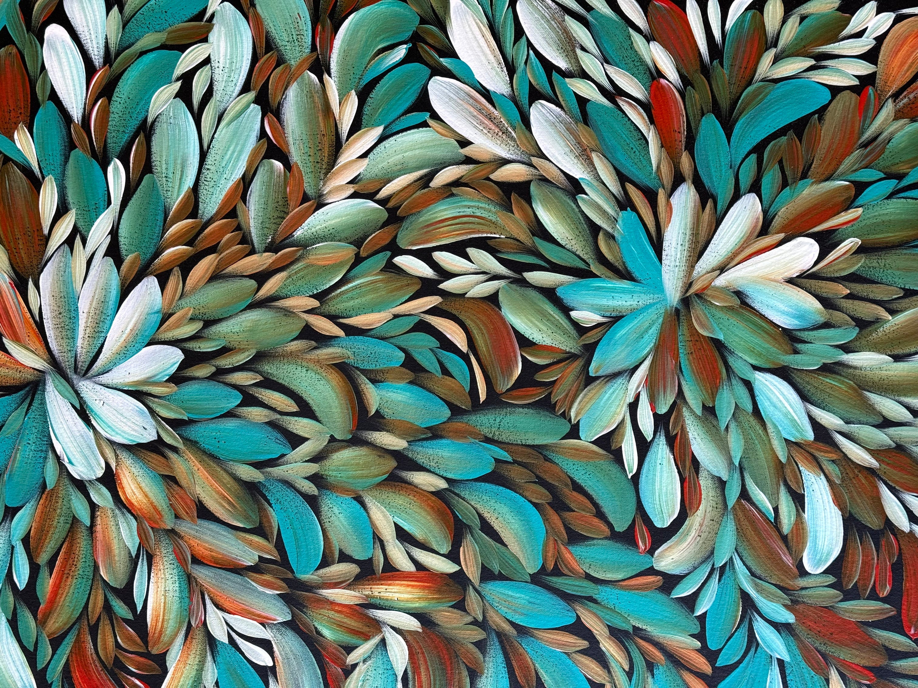 Louise Numina Napananka - Bush Medicine Leaves .21-17