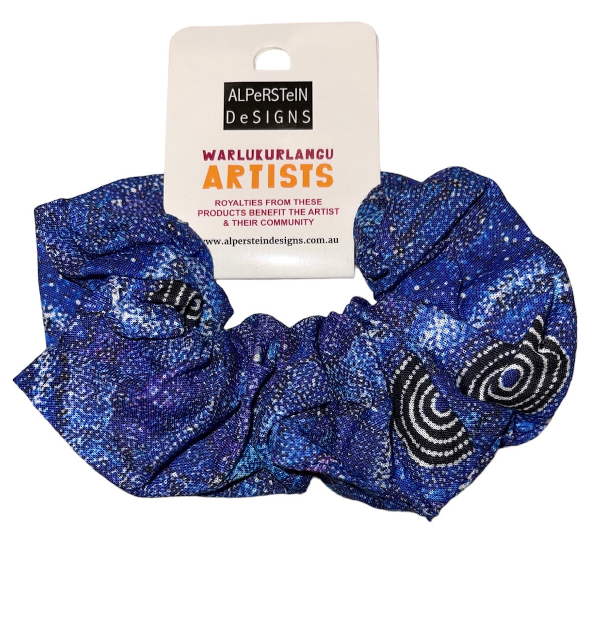 Hair Scrunchie - Alma Nungarrayi Granites