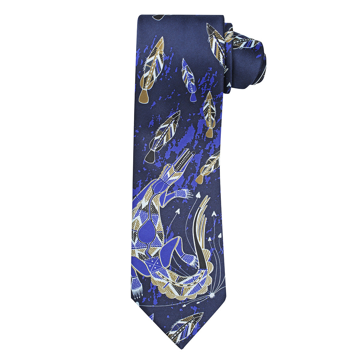 Men's Tie - Isaiah Nagurrgurrba (Crocodile)