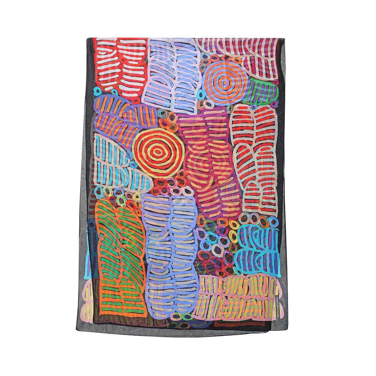 Silk Scarf - Betty Mbitjana - Multi