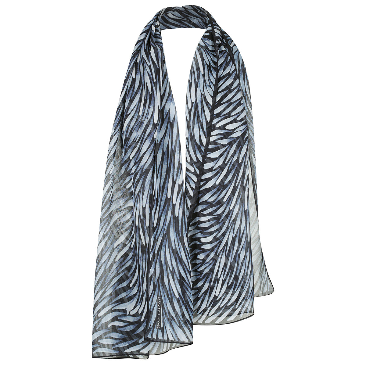 Silk Scarf - Jeannie Petyarre - Black