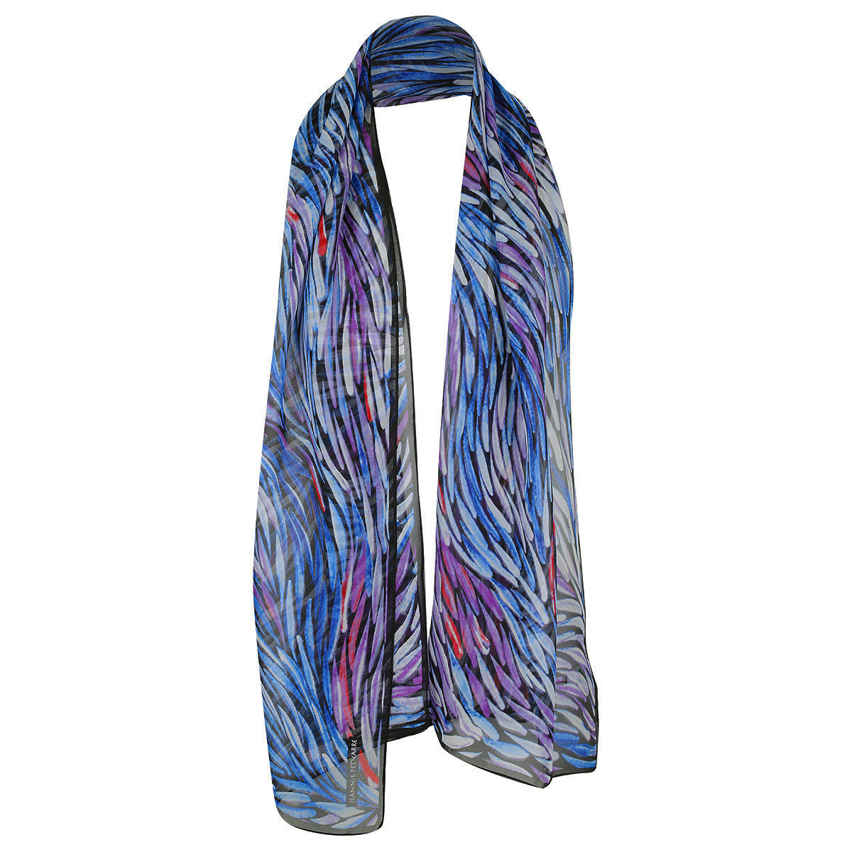 Silk Scarf - Jeannie Petyarre - Purple