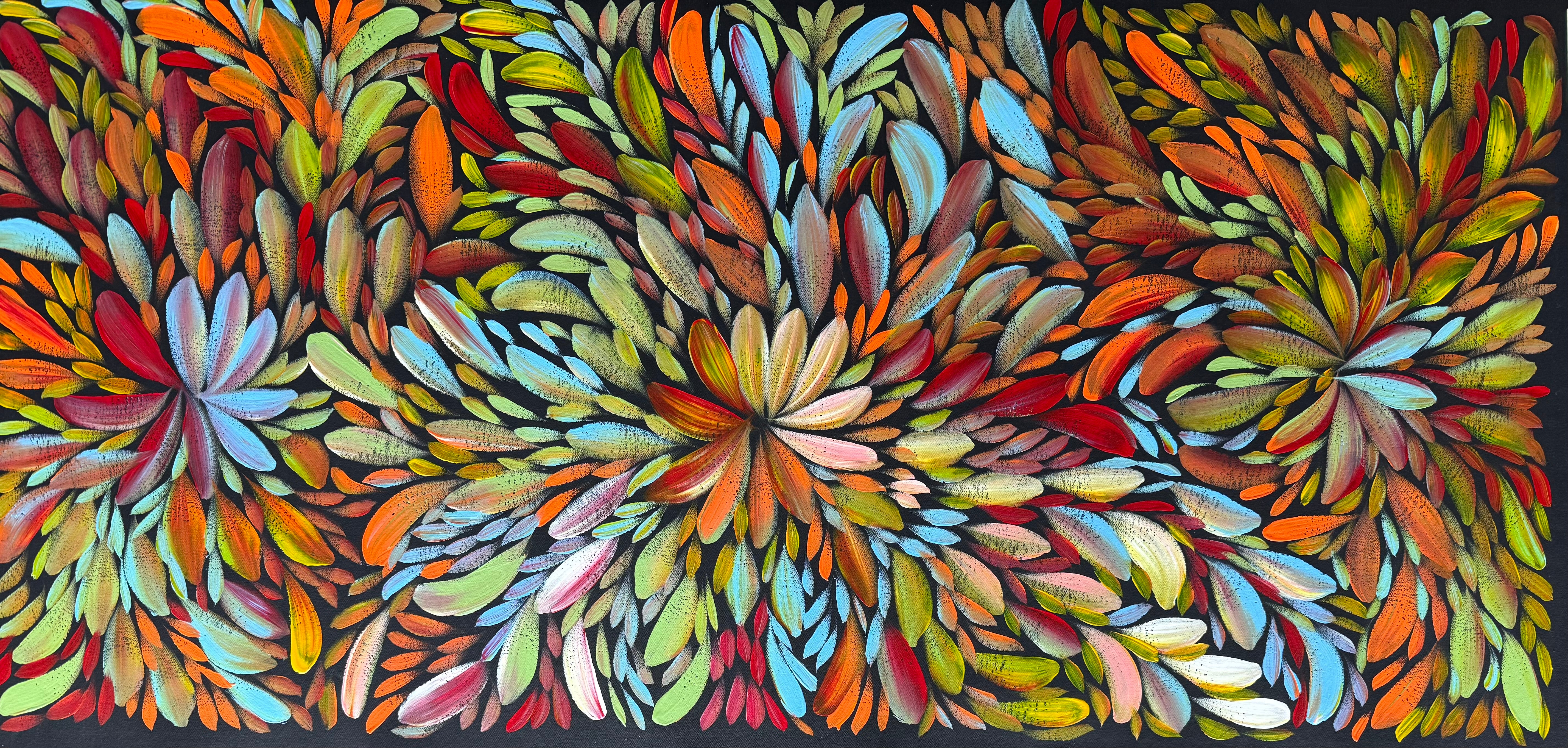 Louise Numina Napananka - Bush Medicine Leaves .31-16