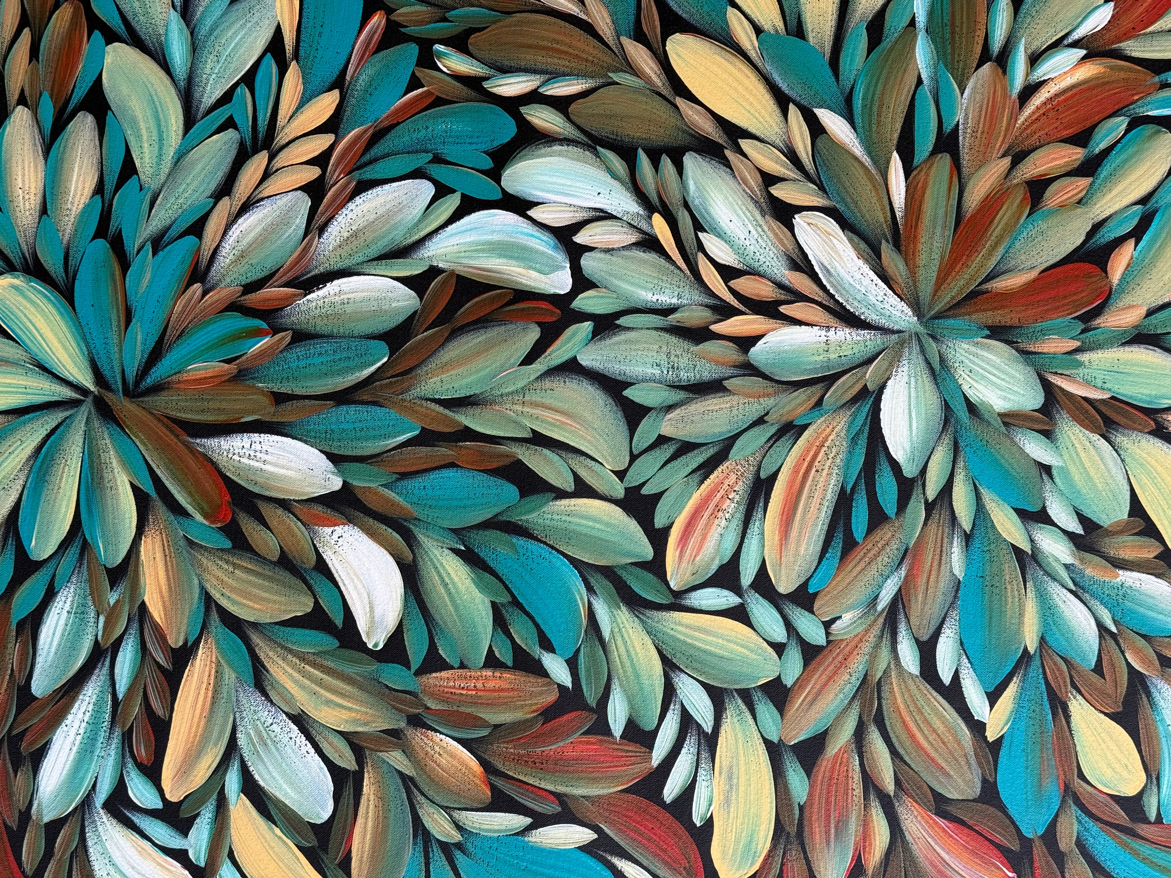 Louise Numina Napananka - Bush Medicine Leaves .65-12